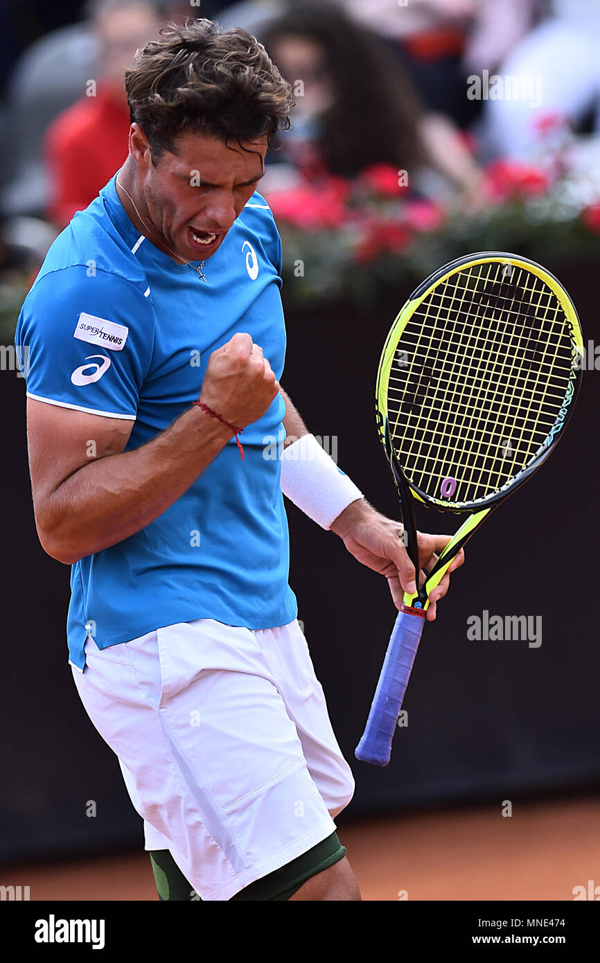 International Tennis Italy-Rome 16-May-2018-Rome 16-May-2018 In the picture  Filippo Baldi Photo Photographer01 Stock Photo - Alamy