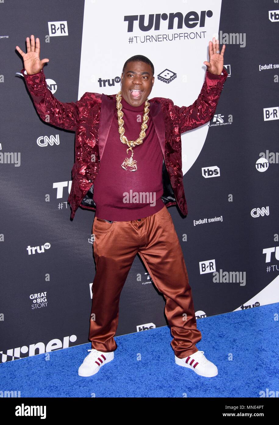 New York, NY, USA. 16th May, 2018. Tracy Morgan at arrivals for 2018 Turner Upfront Presentation, Madison Square Garden, New York, NY May 16, 2018. Credit: RCF/Everett Collection/Alamy Live News Stock Photo