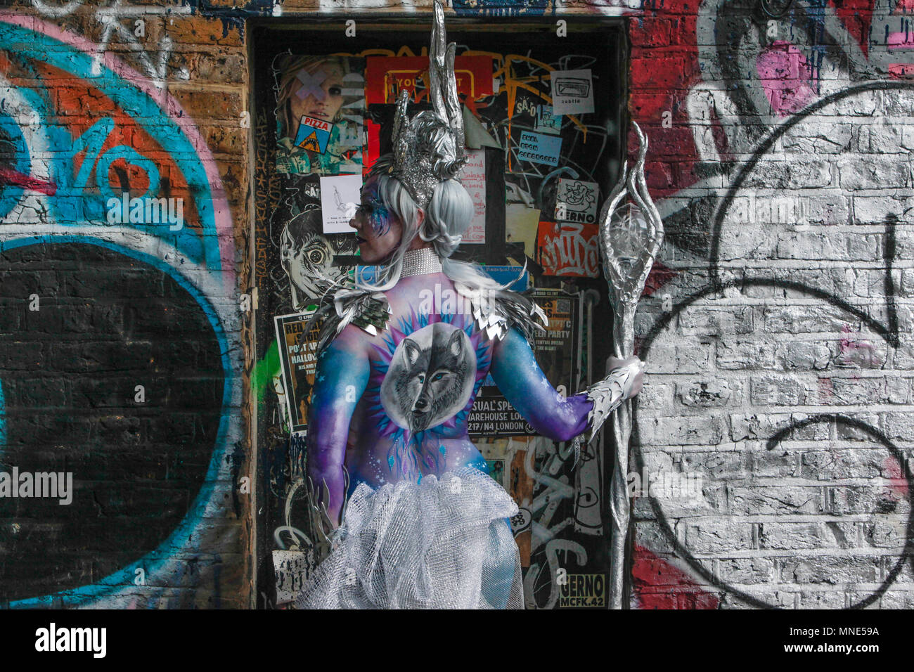 London UK 16 May 2018 the Living Art Show Face, Body Painting and ...