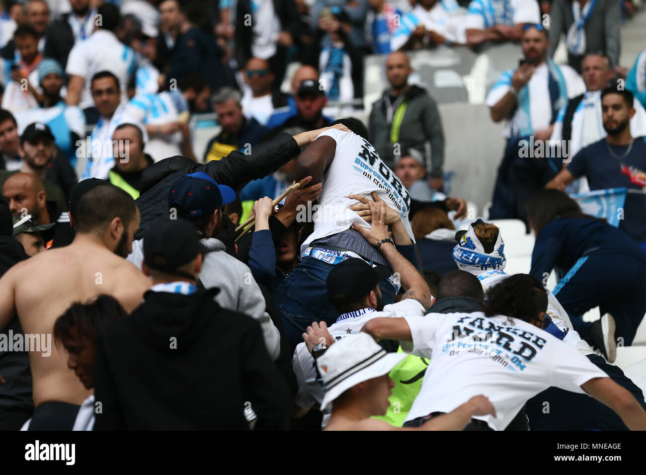 Football fans fight marseille hires stock photography and images Alamy