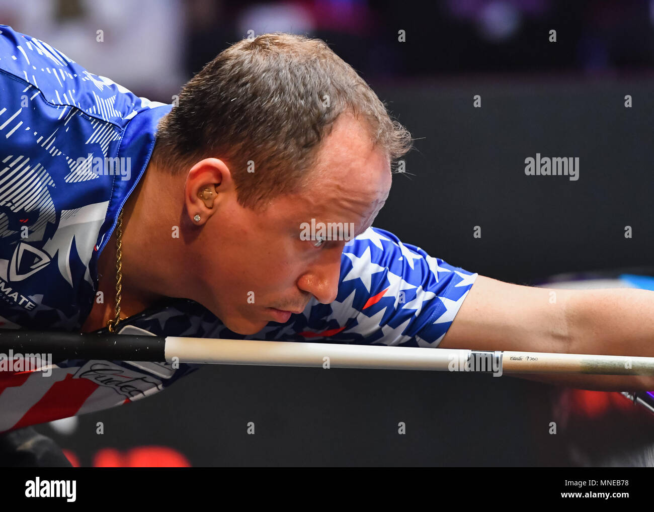USA's Shane van Boening during WORLD CUP of POOL 2018 Round 1 USA vs