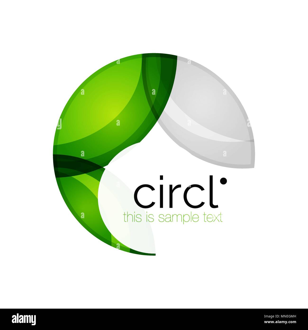 Clean professional colorful circle business icon. Clean professional ...