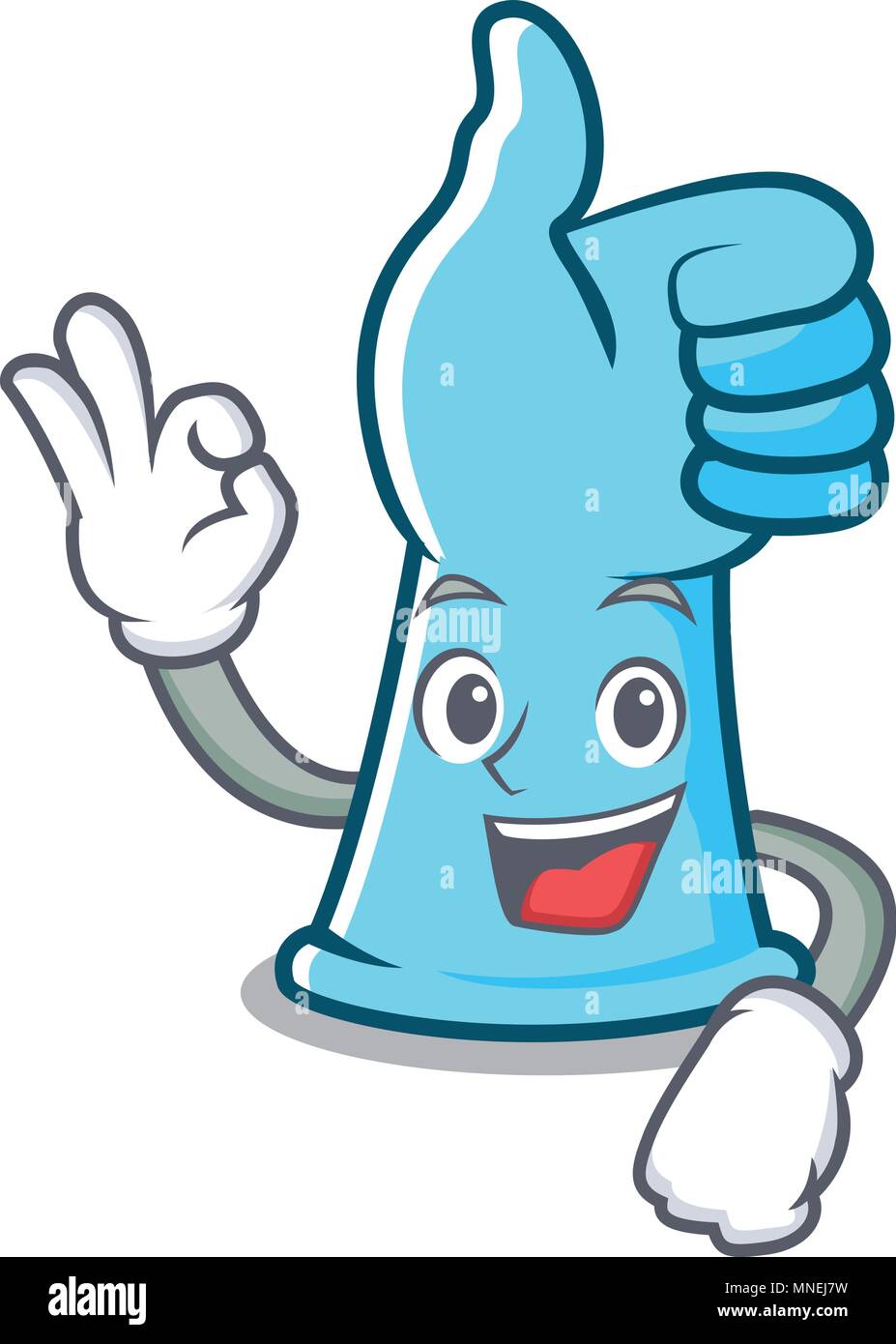 Rubber gloves funny Stock Vector Images Alamy