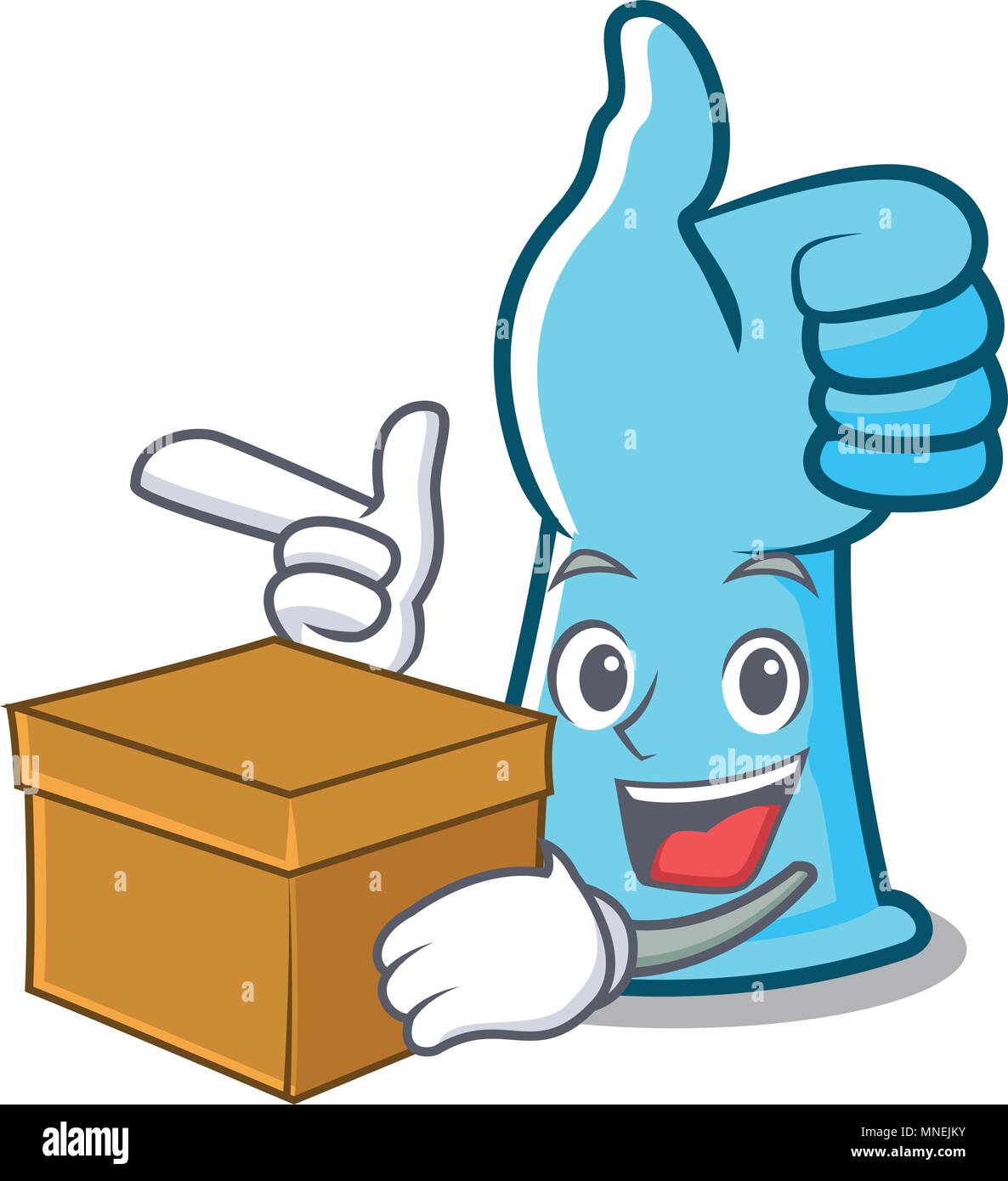 Rubber gloves funny Stock Vector Images Alamy