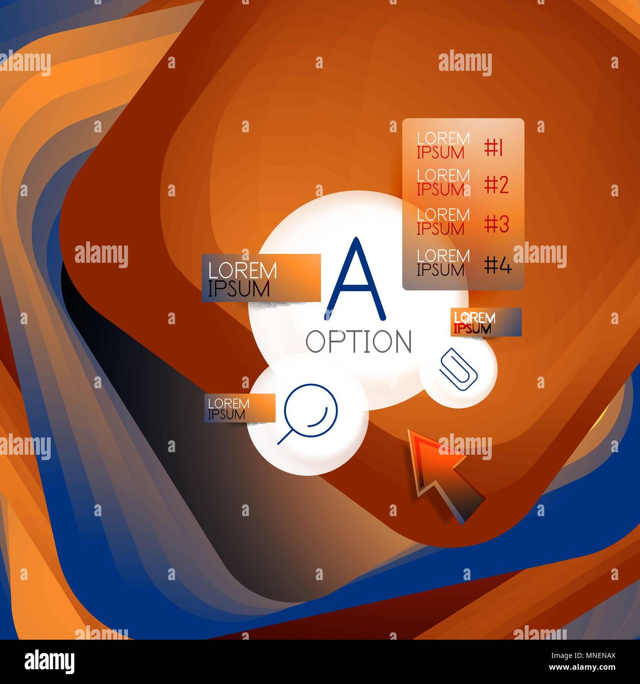 Rotating Swirl Square Background Color Rectangles With Stepping