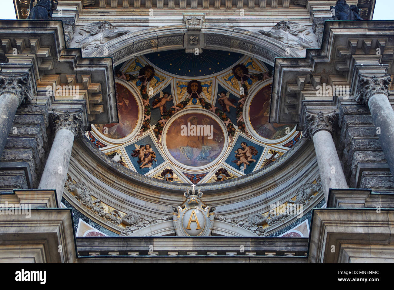 The famous Semperoper in Dresden Stock Photo