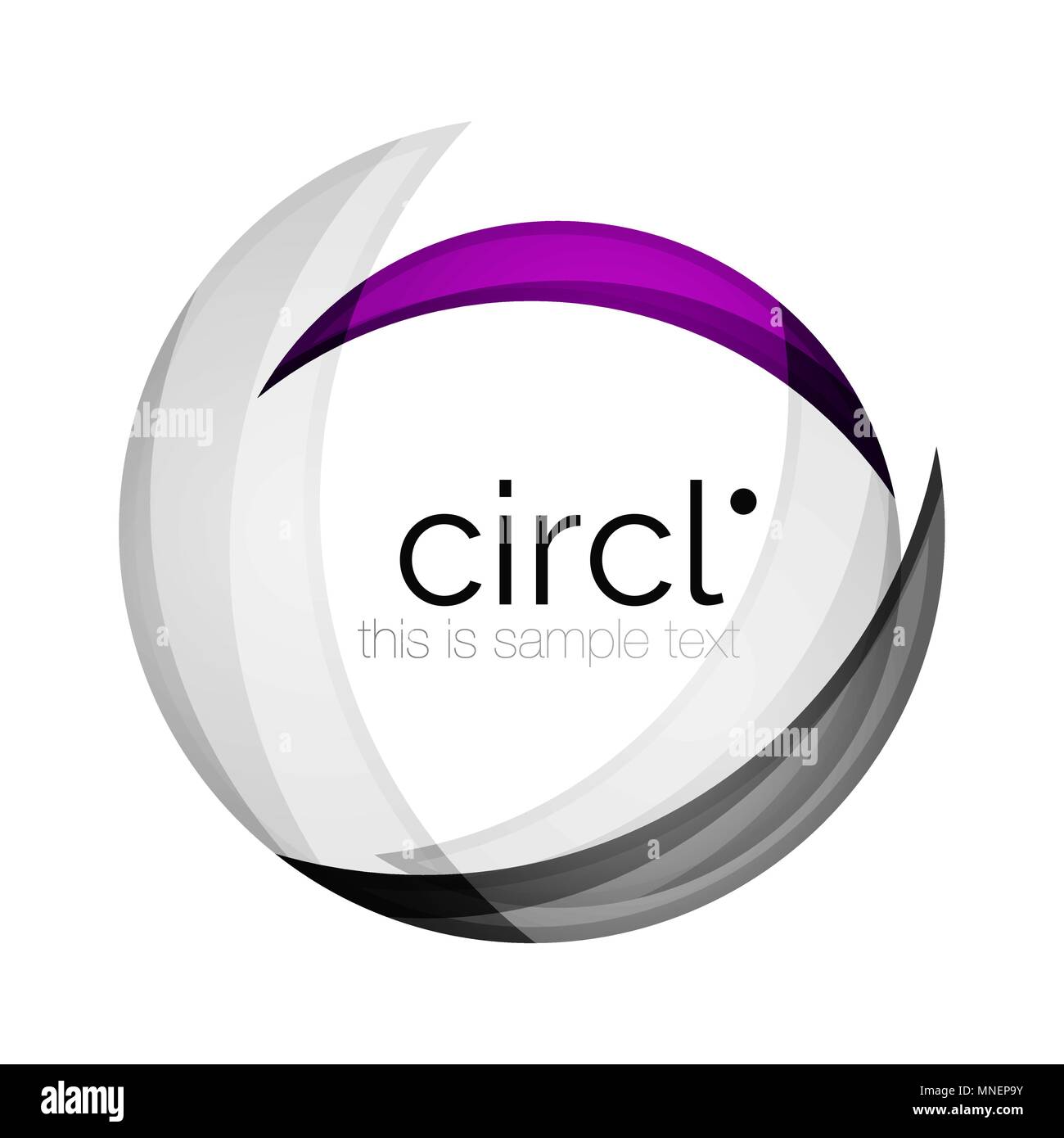 Clean professional colorful circle business icon. Clean professional ...