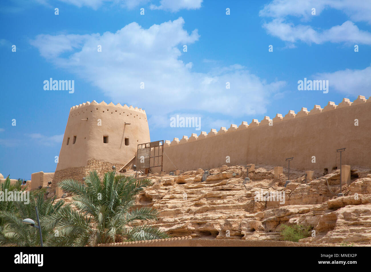 Streets of the old city Diriyah near Ar Riyadh, Kingdom of Saudi Arabia ...