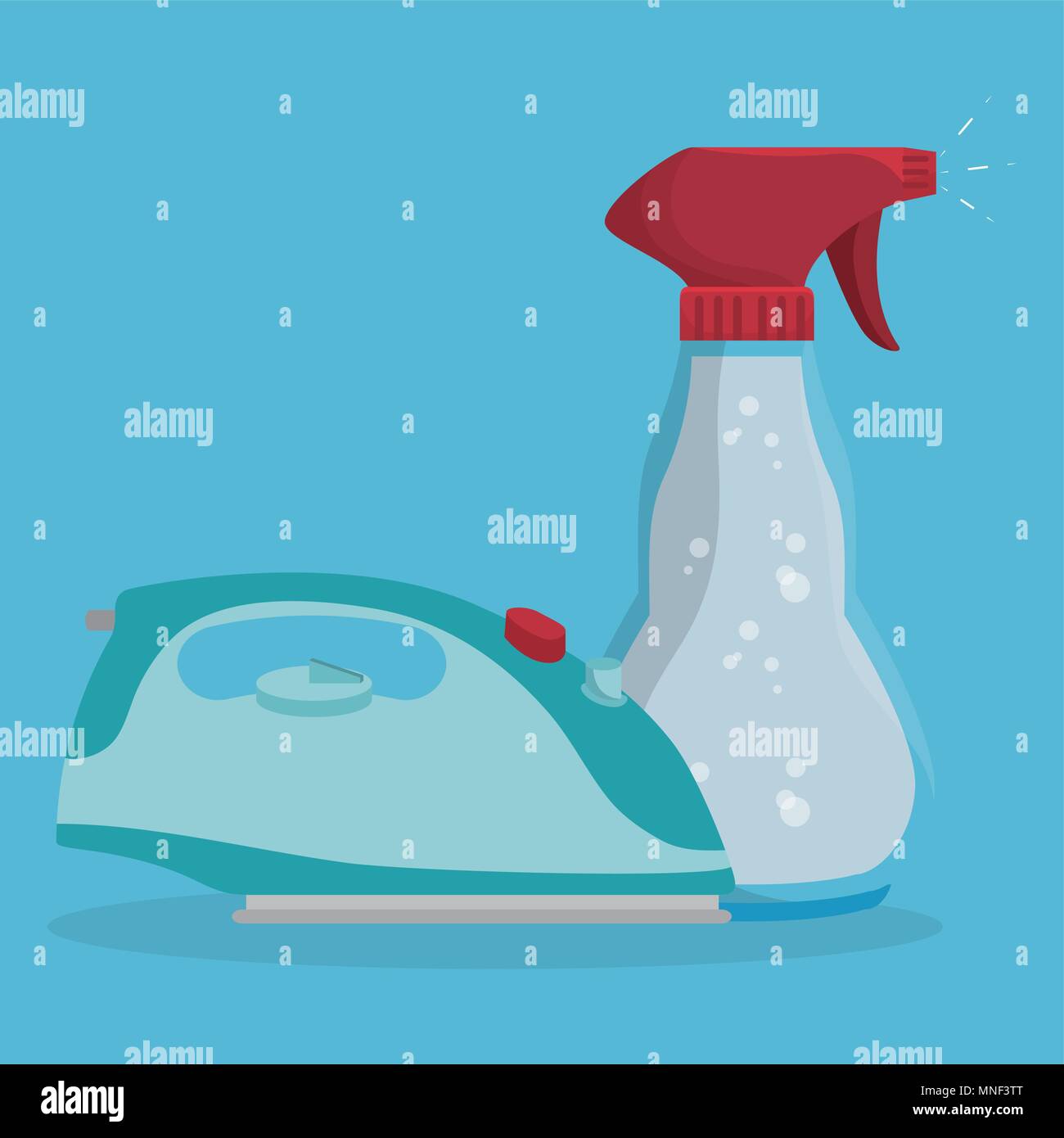iron clothes electric laundry service Stock Vector Image & Art Alamy