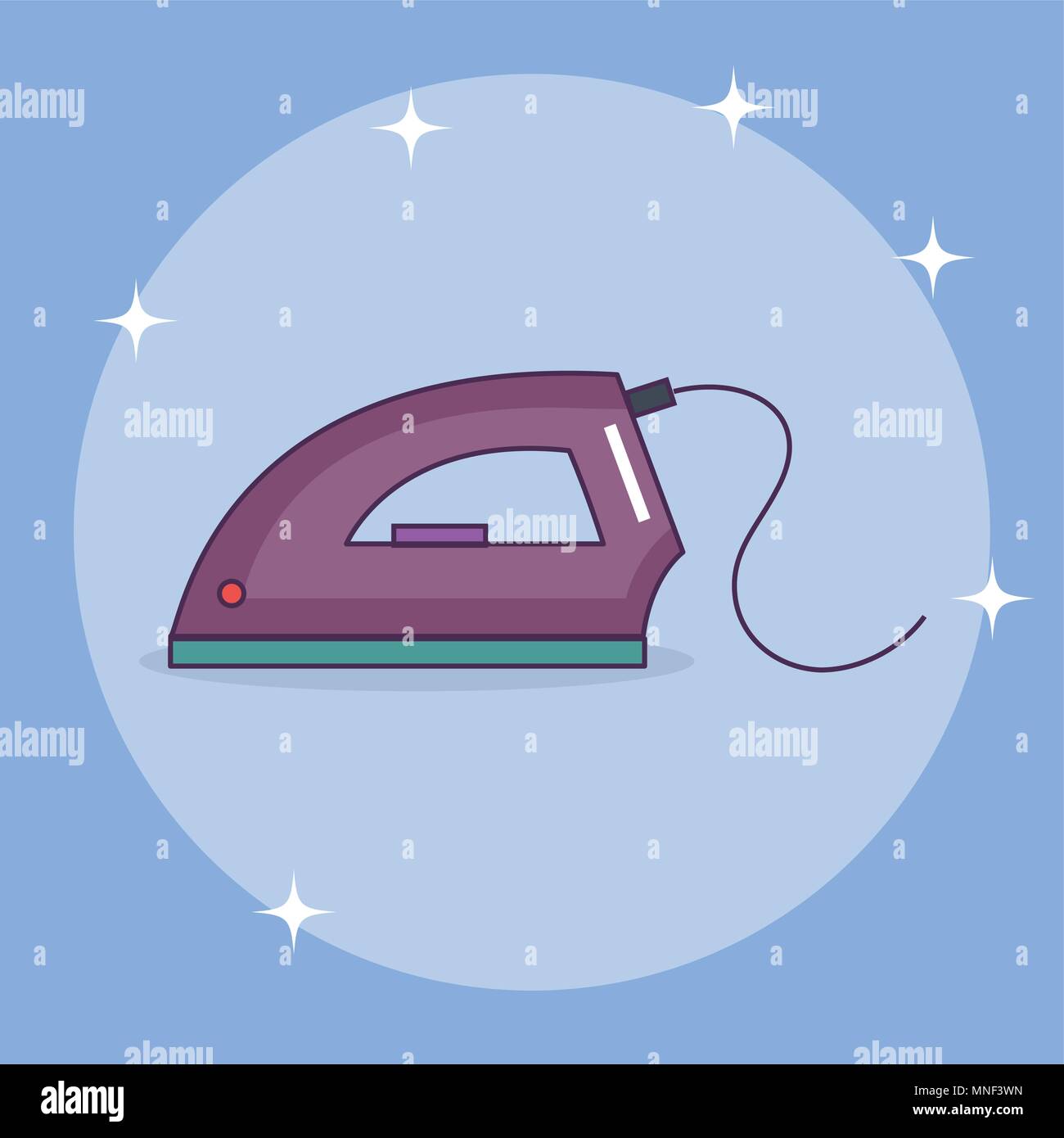 iron clothes electric laundry service Stock Vector Image & Art Alamy