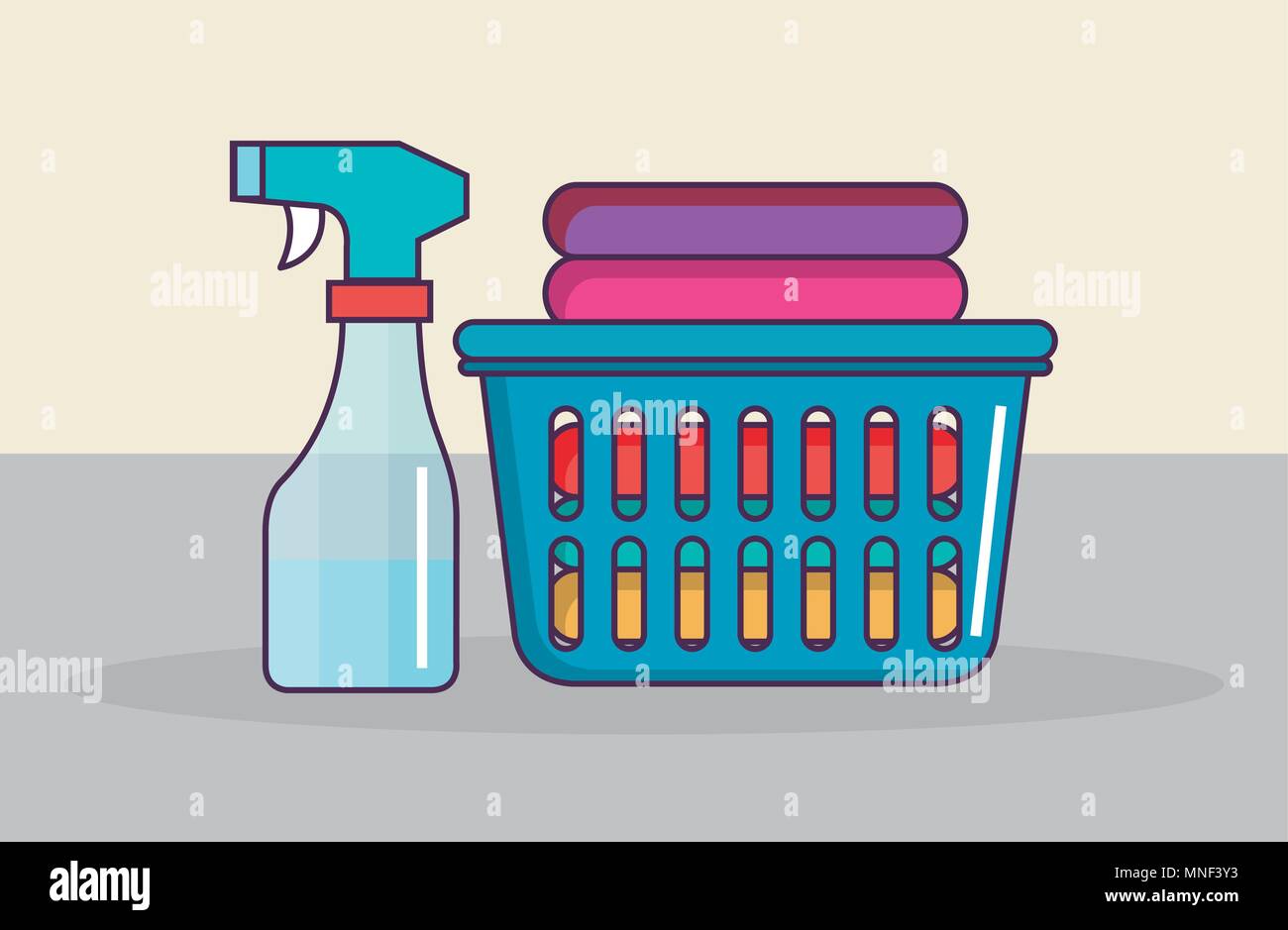 splash bottle laundry service Stock Vector Image & Art - Alamy