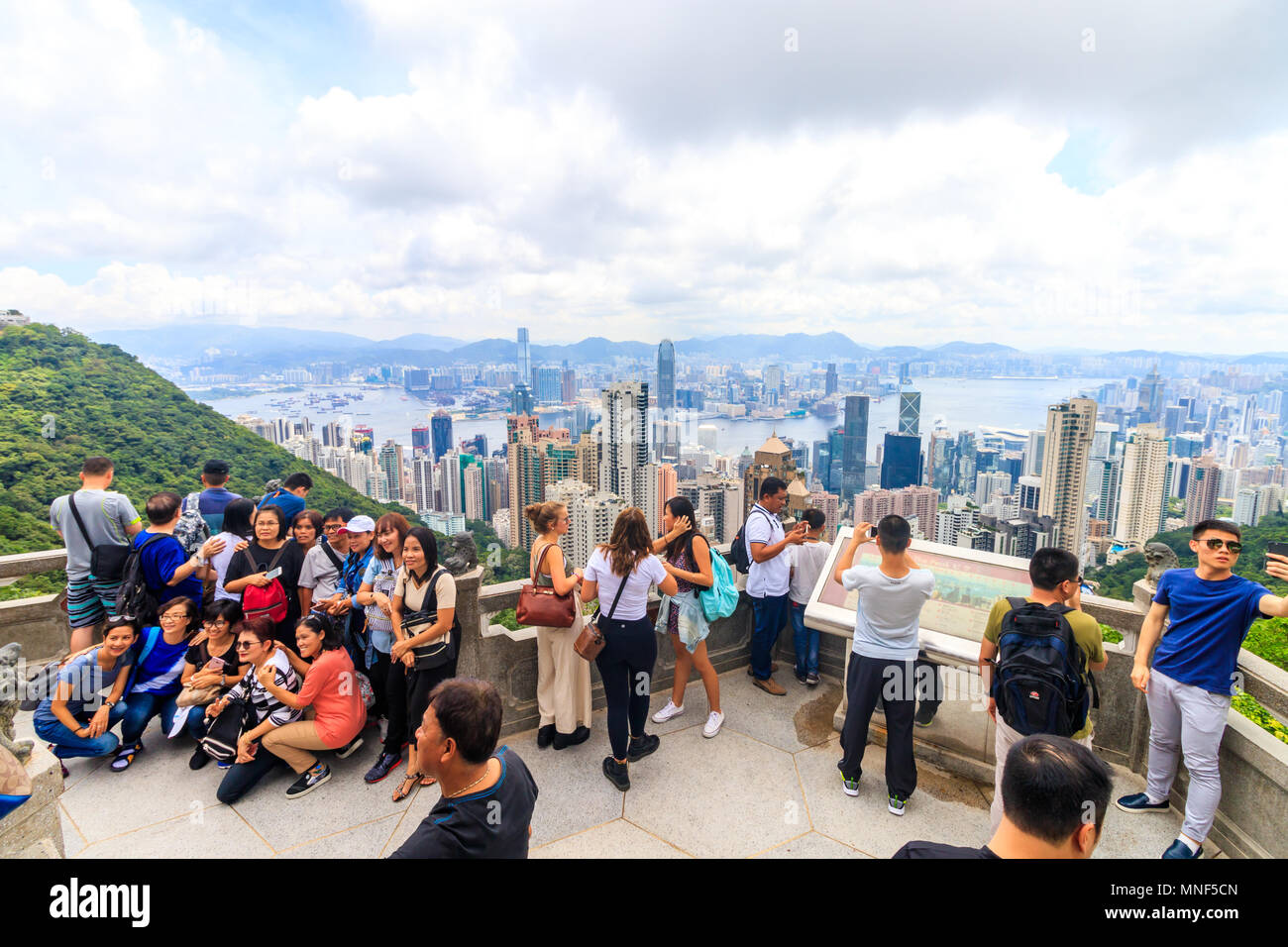 Victoria peak in hong kong hi-res stock photography and images - Alamy