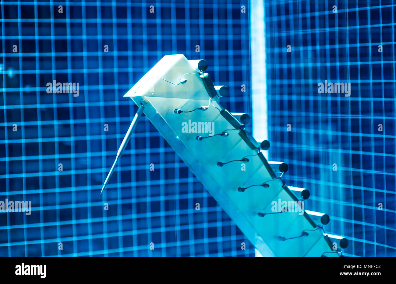 Electronic three dimensional plastic printer during work , 3D printer, 3D printing Stock Photo