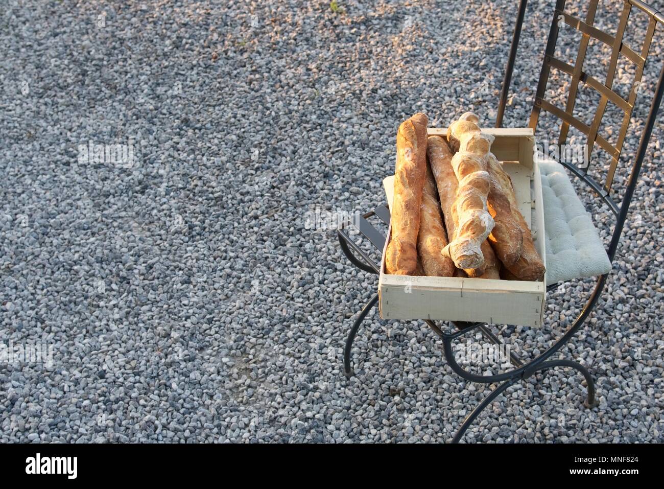French Bread A Long Thin French Bread Called Ficelle The