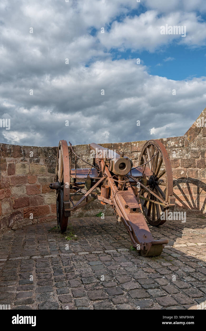 Alsace - Bitche. Citadel of Bitsch. Elsass - Bitsch. Zitadelle von ...