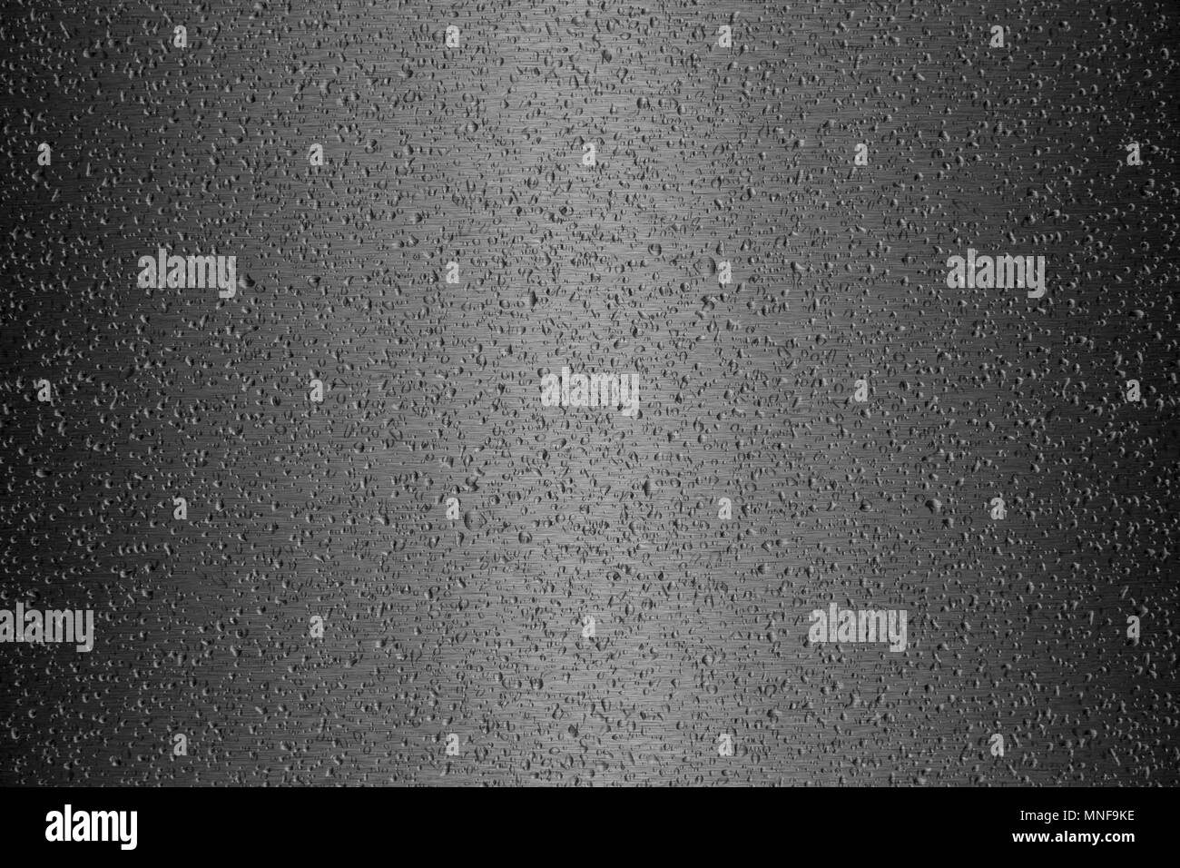 Water drop on metal surface after rain as background Stock Photo - Alamy