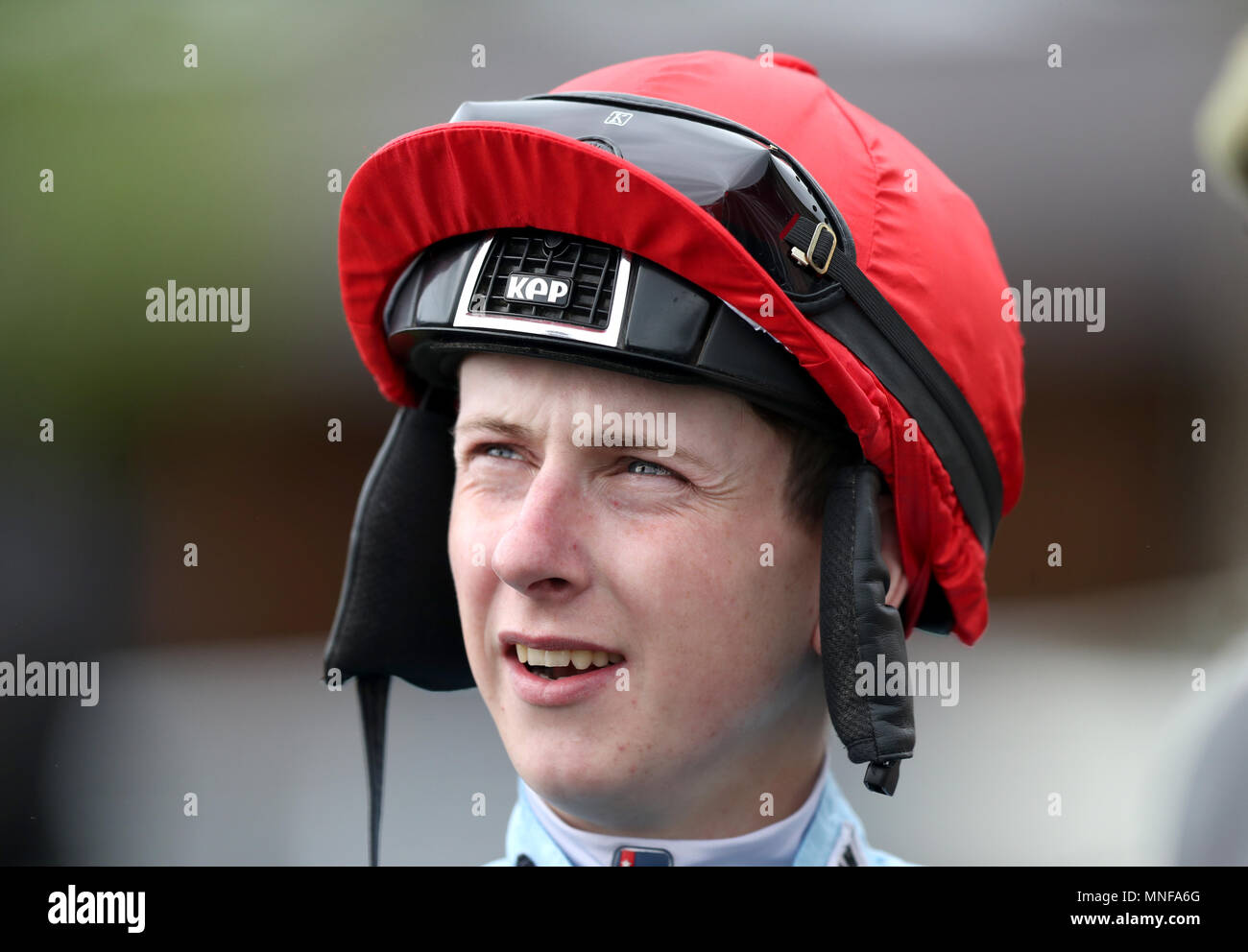 Nathan Evans, Jockey Stock Photo