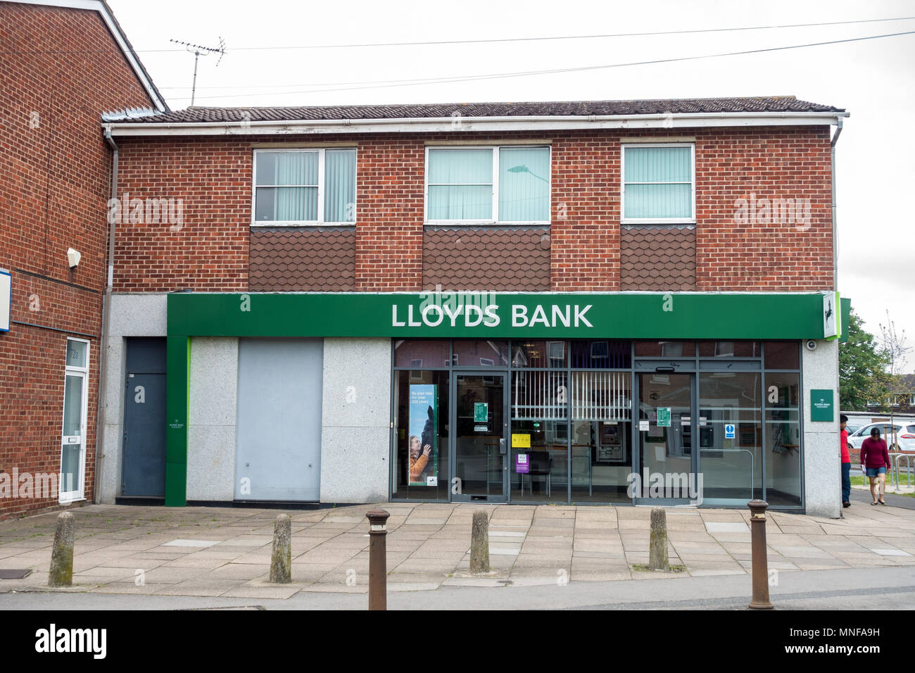 A branch of Lloyds bank in Tilehurst, Readng, UK. Stock Photo