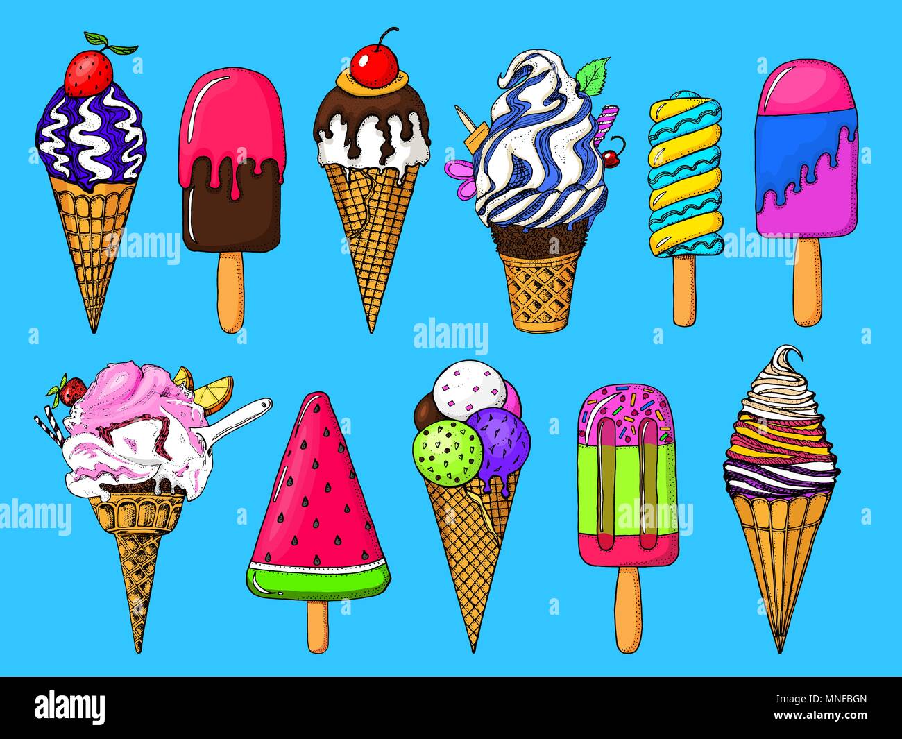 drawing color ice cream｜TikTok Search