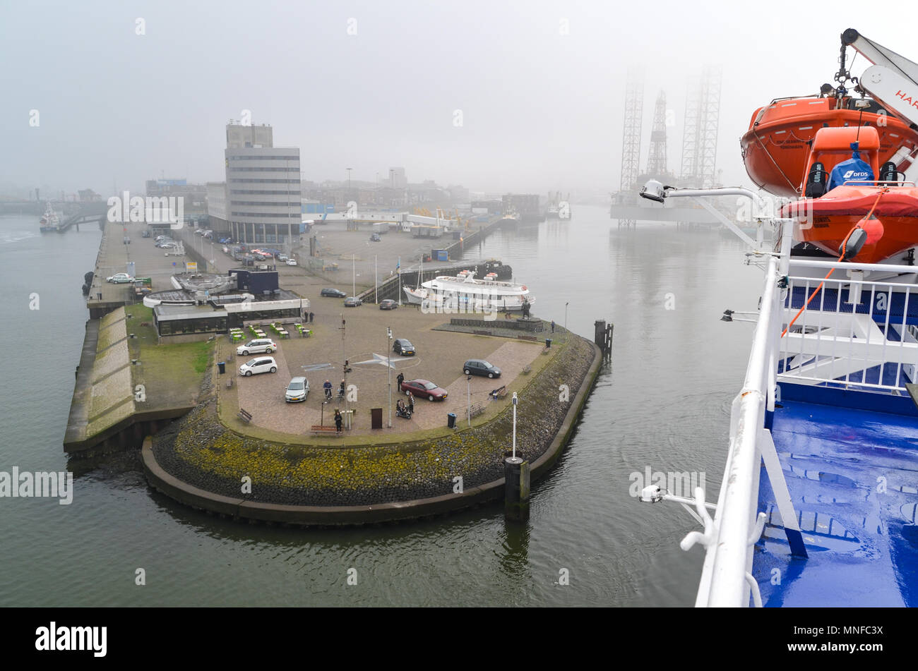 Port of IJmuiden, Netherlands Stock Photo - Alamy