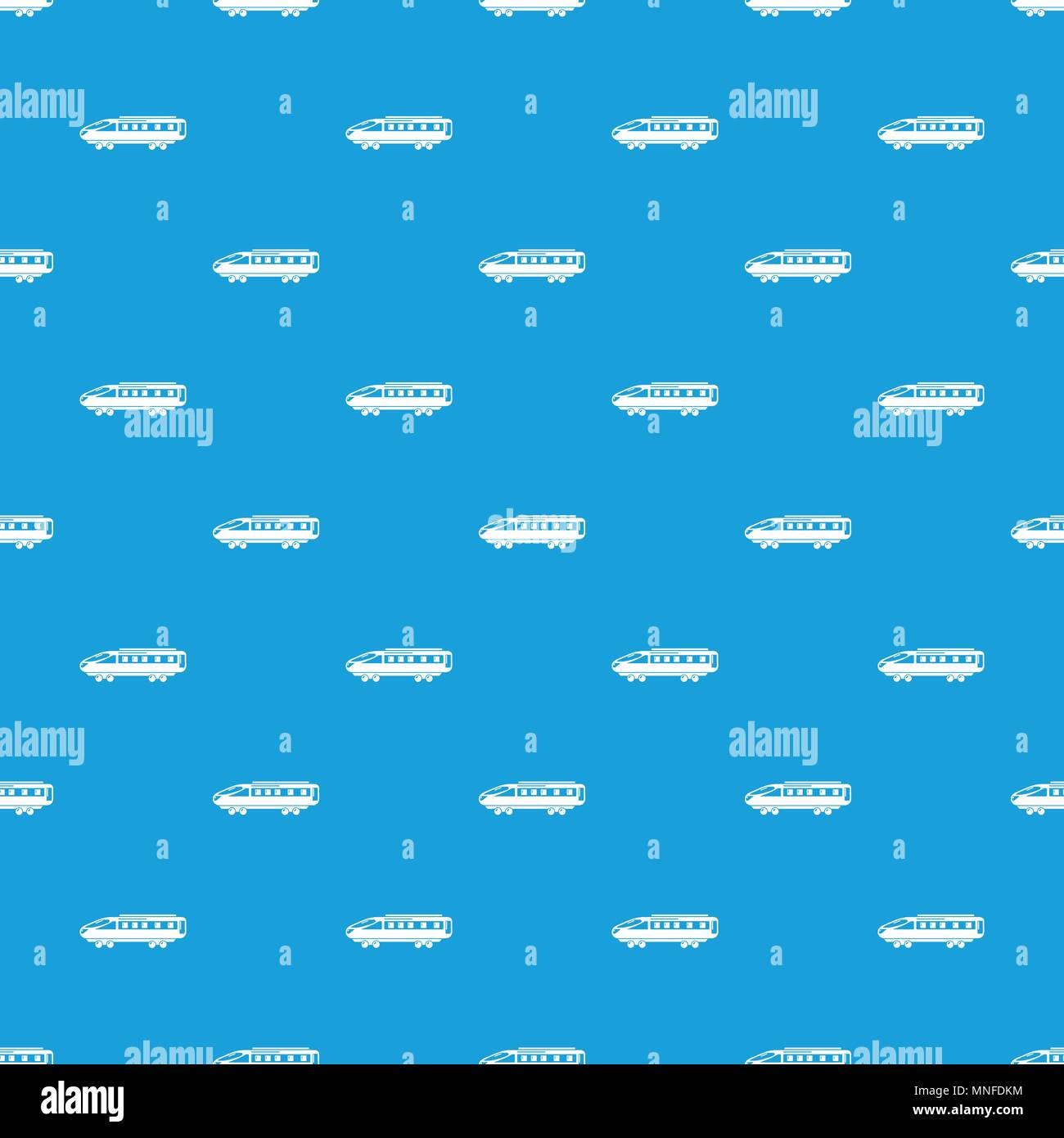 Balloon pattern vector seamless blue Stock Vector