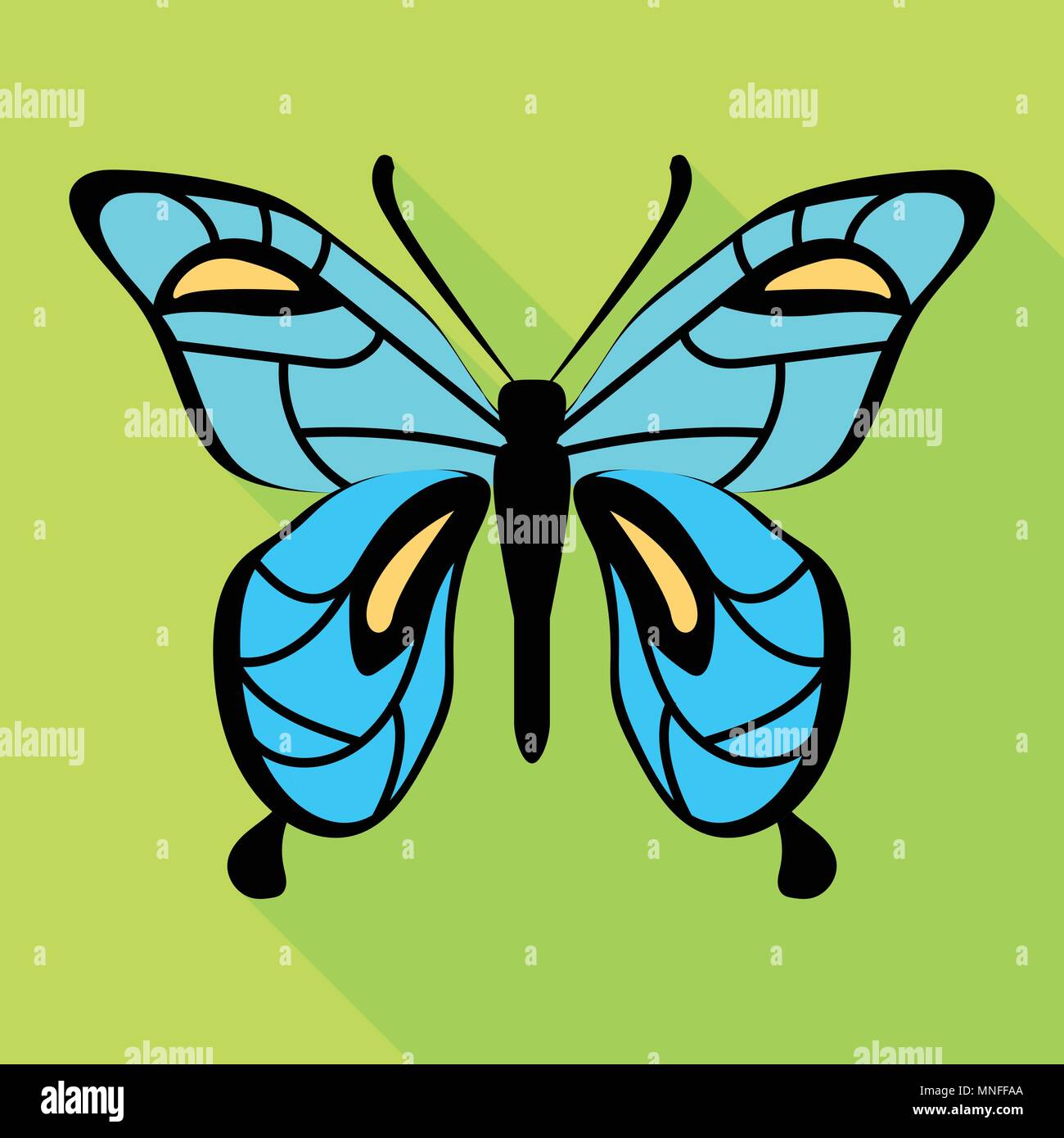 Spotted adonis blue Stock Vector Images - Alamy