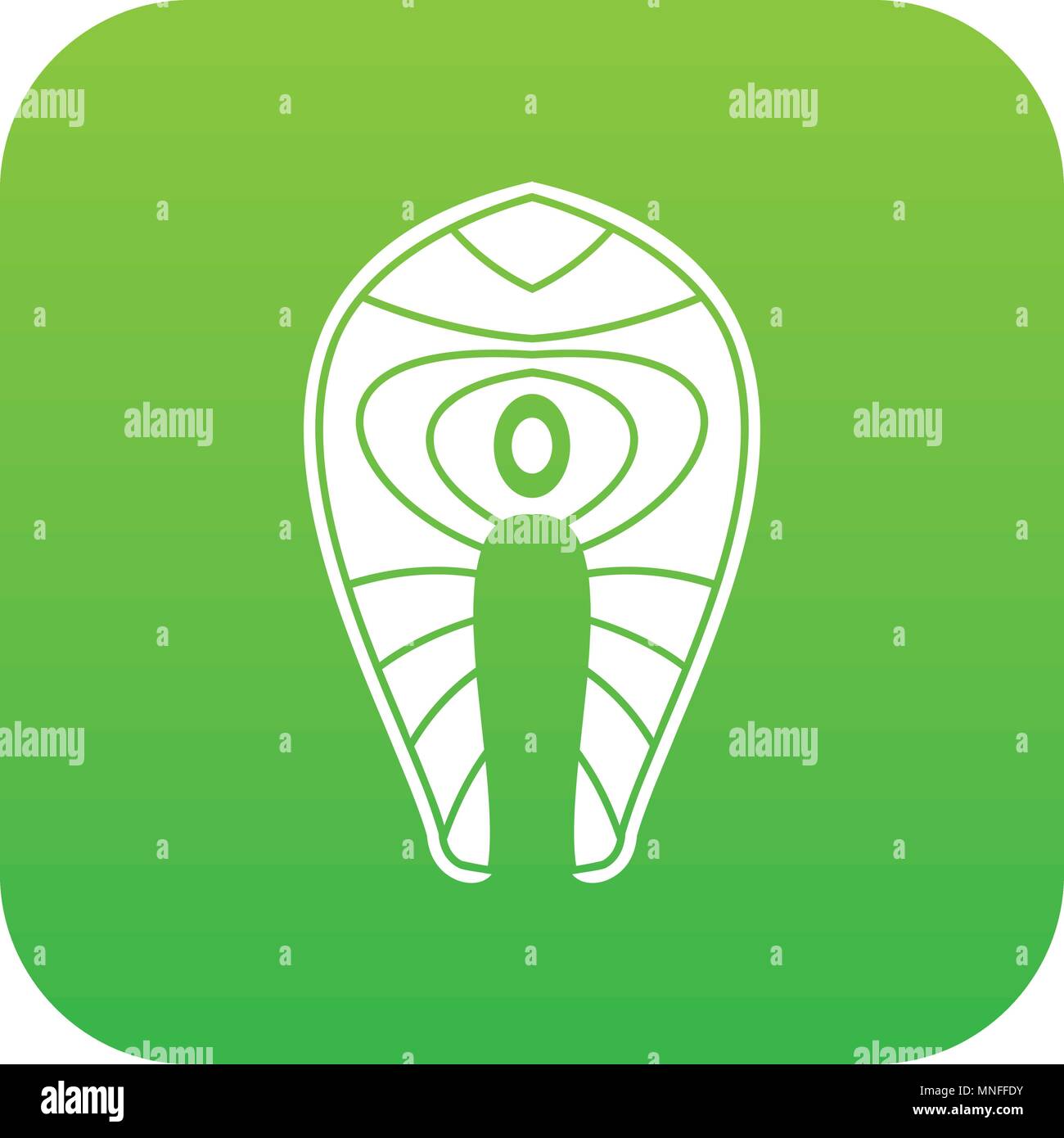 Salmon steak icon digital green Stock Vector Image & Art - Alamy