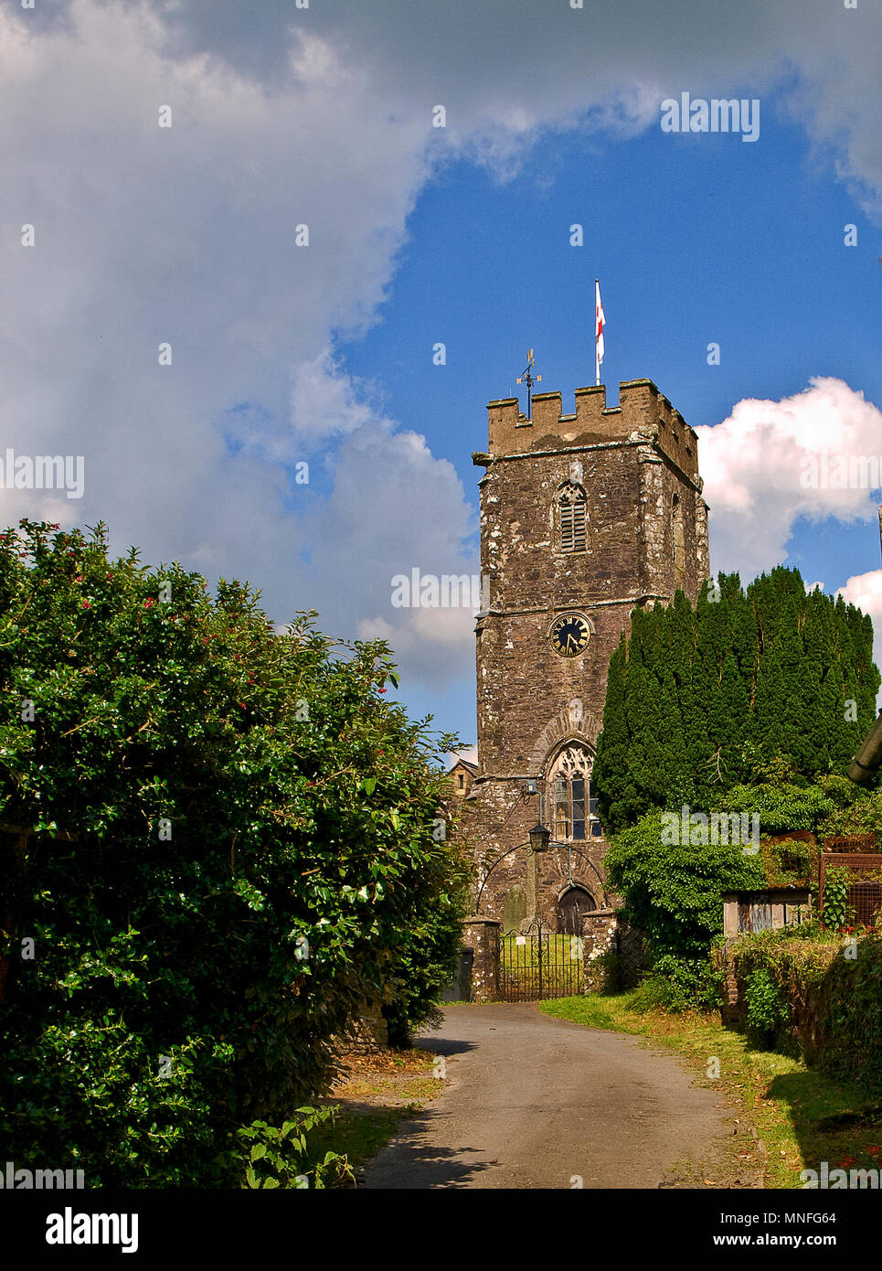 St Mary's Church, Molland, Devon, England Stock Photo