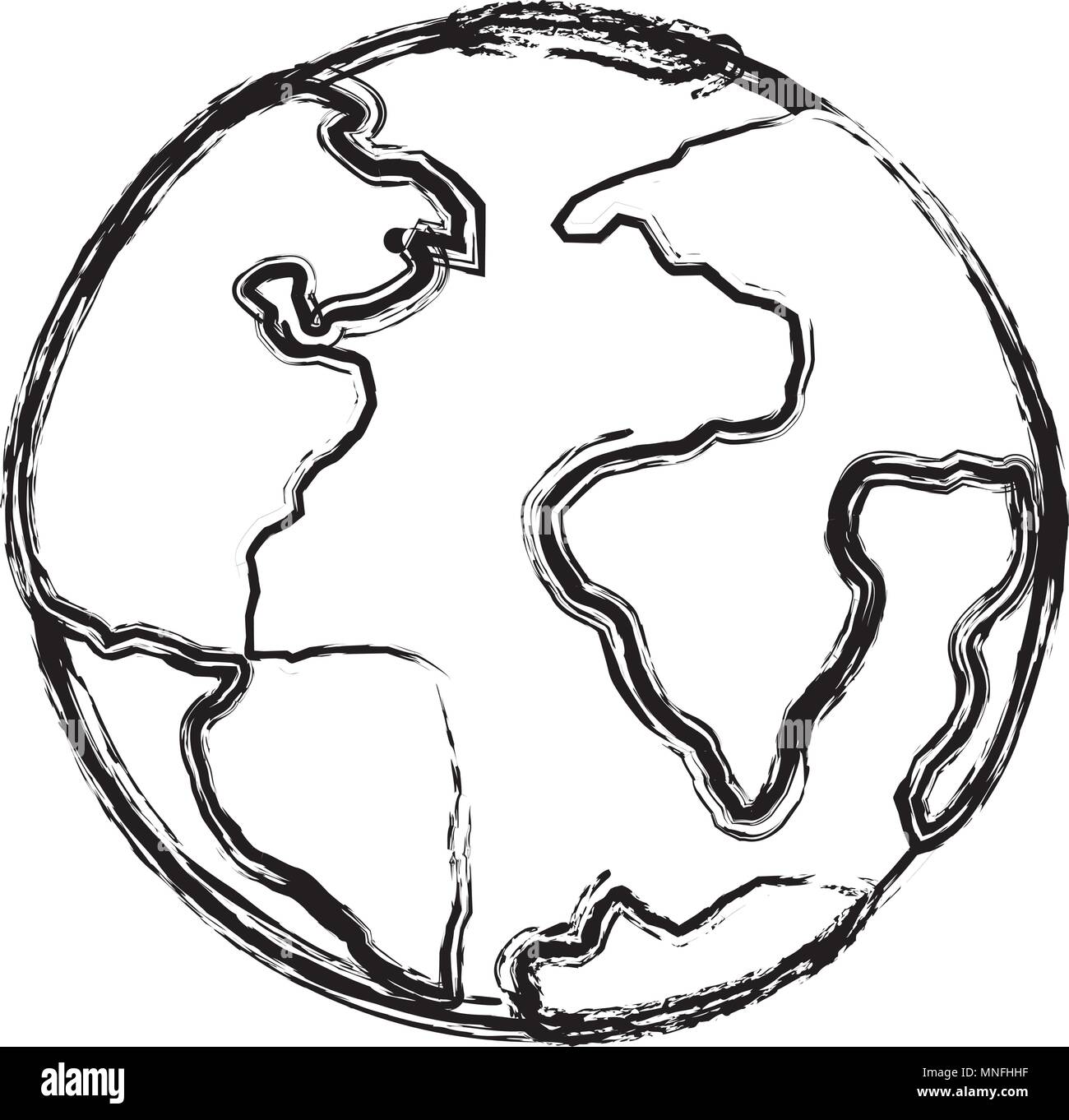 world planet earth icon Stock Vector Image & Art - Alamy