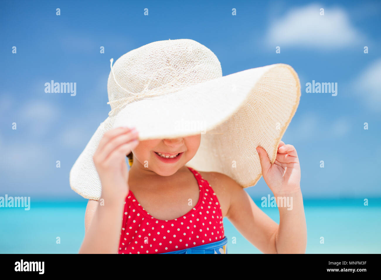 little girl beach hats