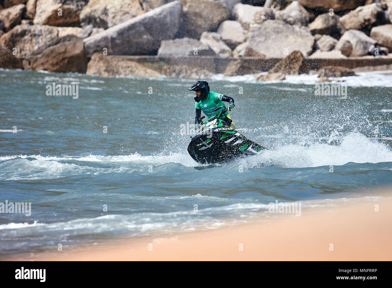 Jetski Riders Professional jet ski riders compete at the IFWA World Tour Jet Ski ...
