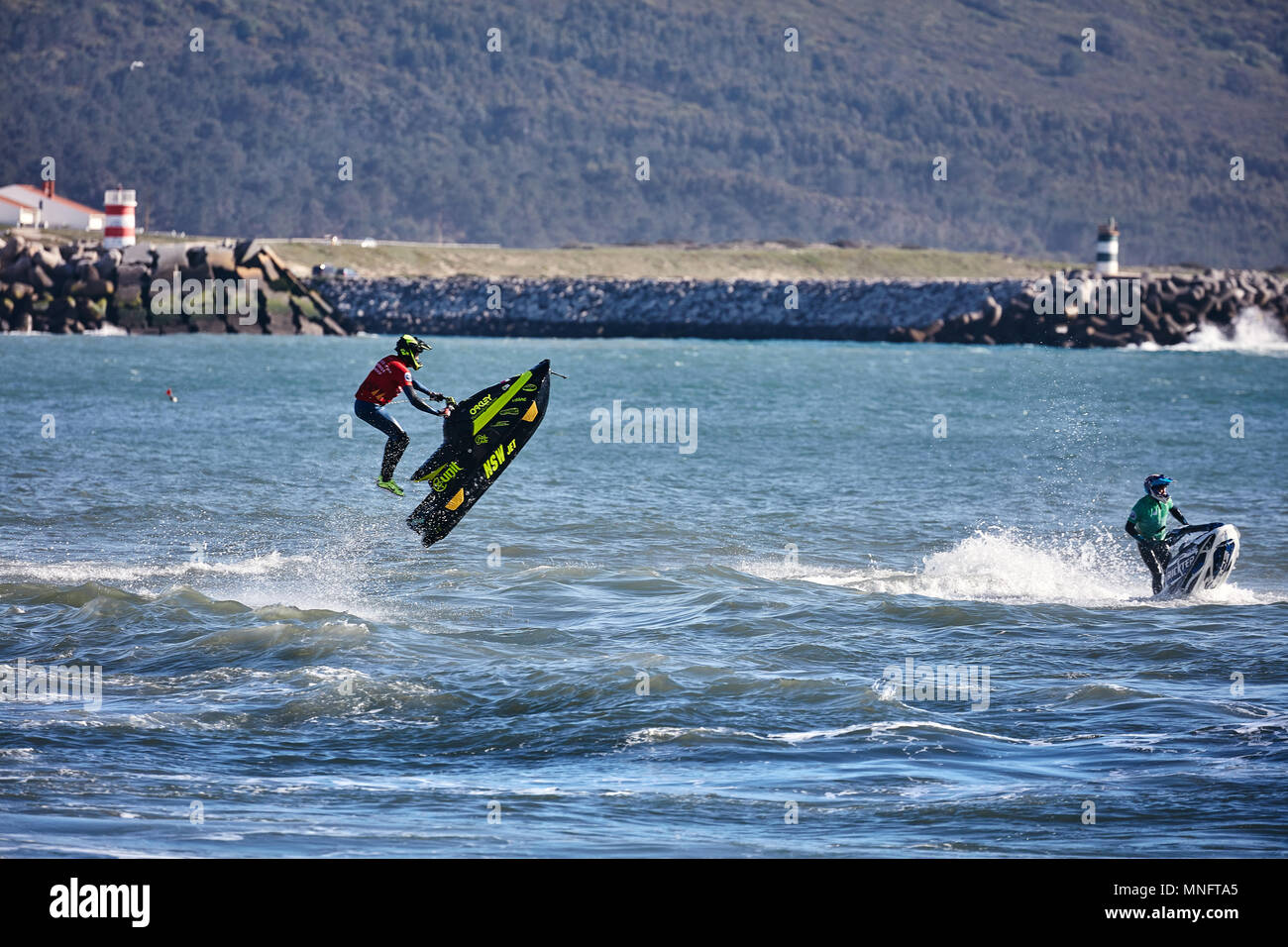 Jetski Riders Professional jet ski riders compete at the IFWA World Tour Jet Ski ...
