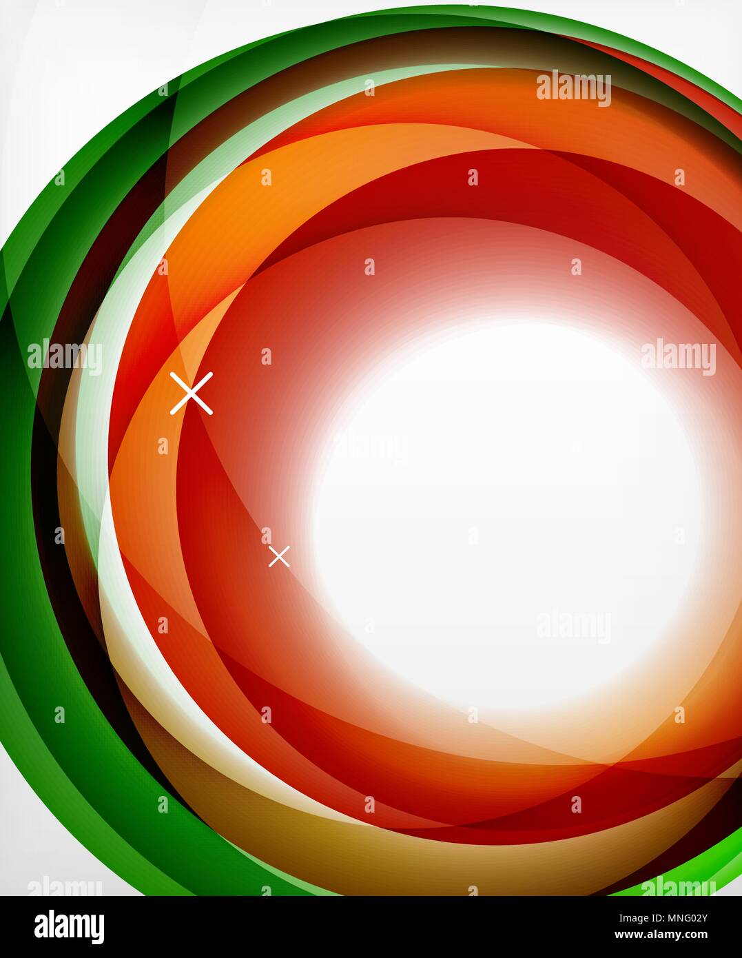 Vector Transparent Color Wave Lines Abstract Background Glossy