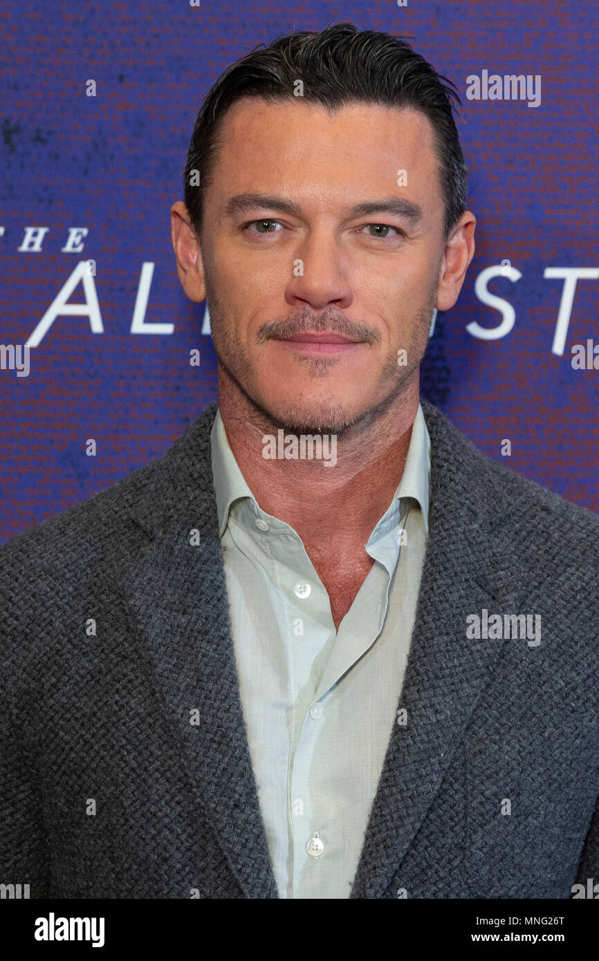 New York, United States. 15th May, 2018. Luke Evans attends Emmy for your consideration event for TNT The Alienist at 92nd street Y Credit: Lev Radin/Pacific Press/Alamy Live News Stock Photo