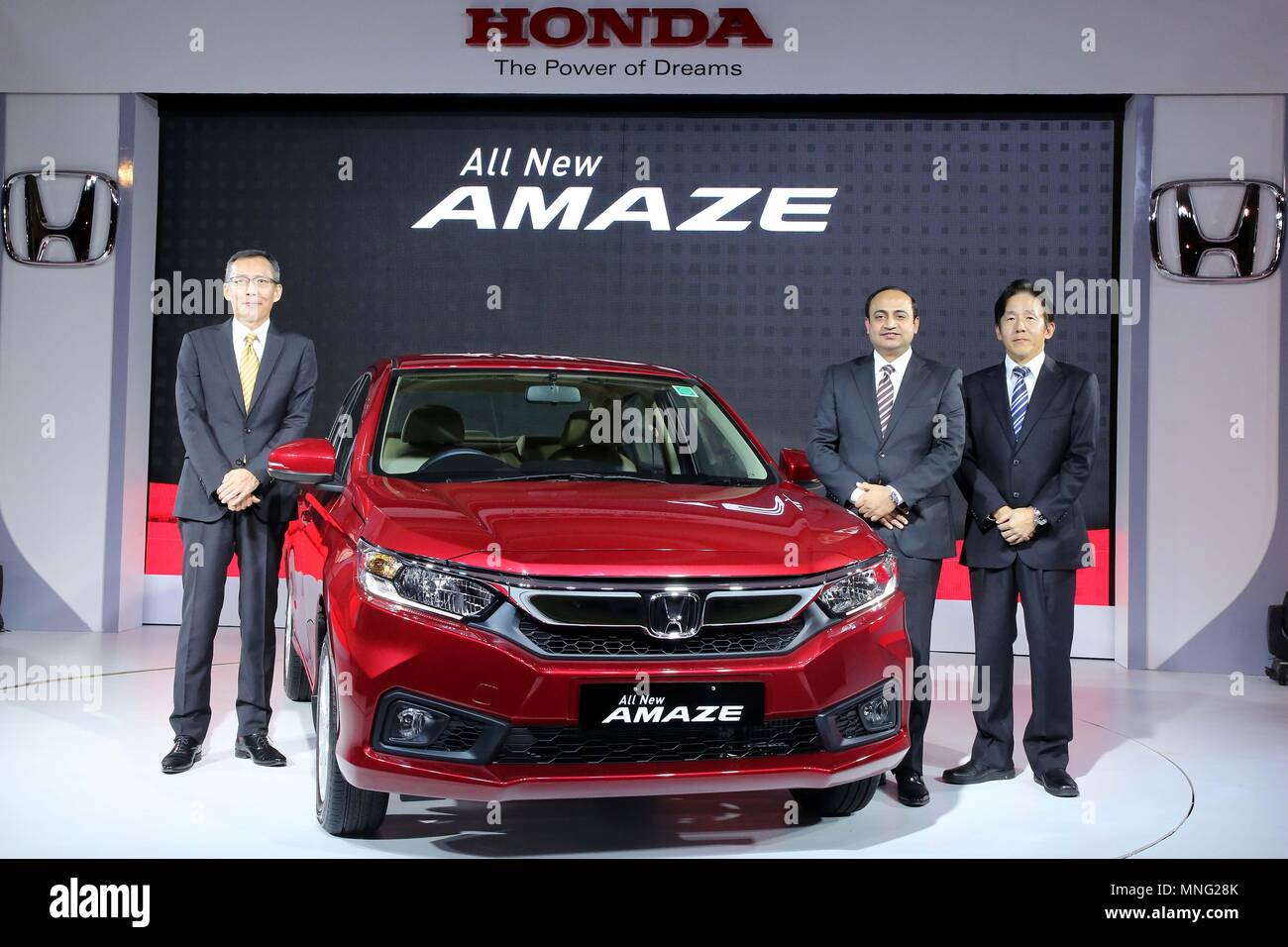 New Delhi, India. 16th May, 2018. Honda Cars India President & CEO Gaku