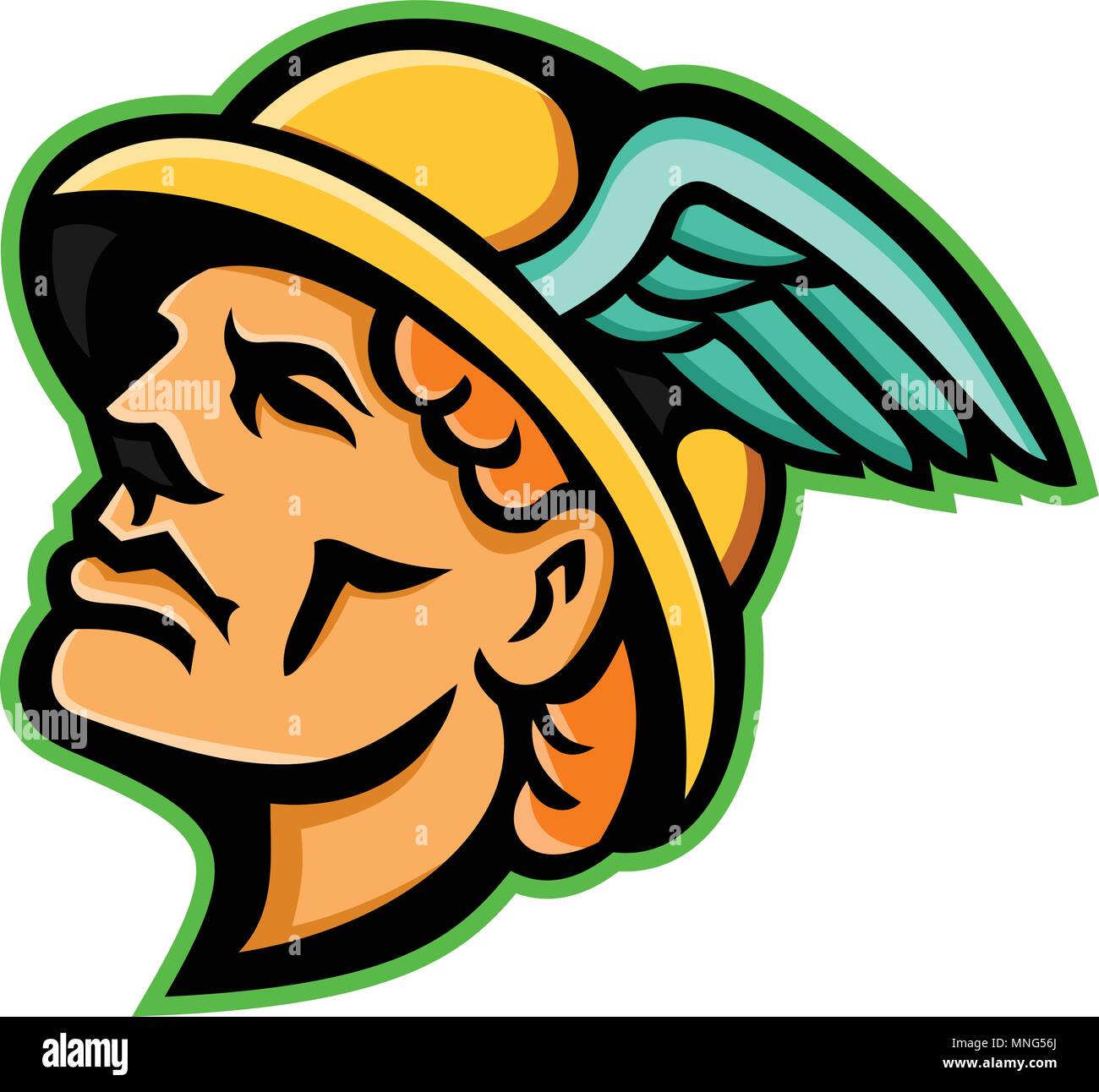 Winged cap hi-res stock photography and images - Alamy