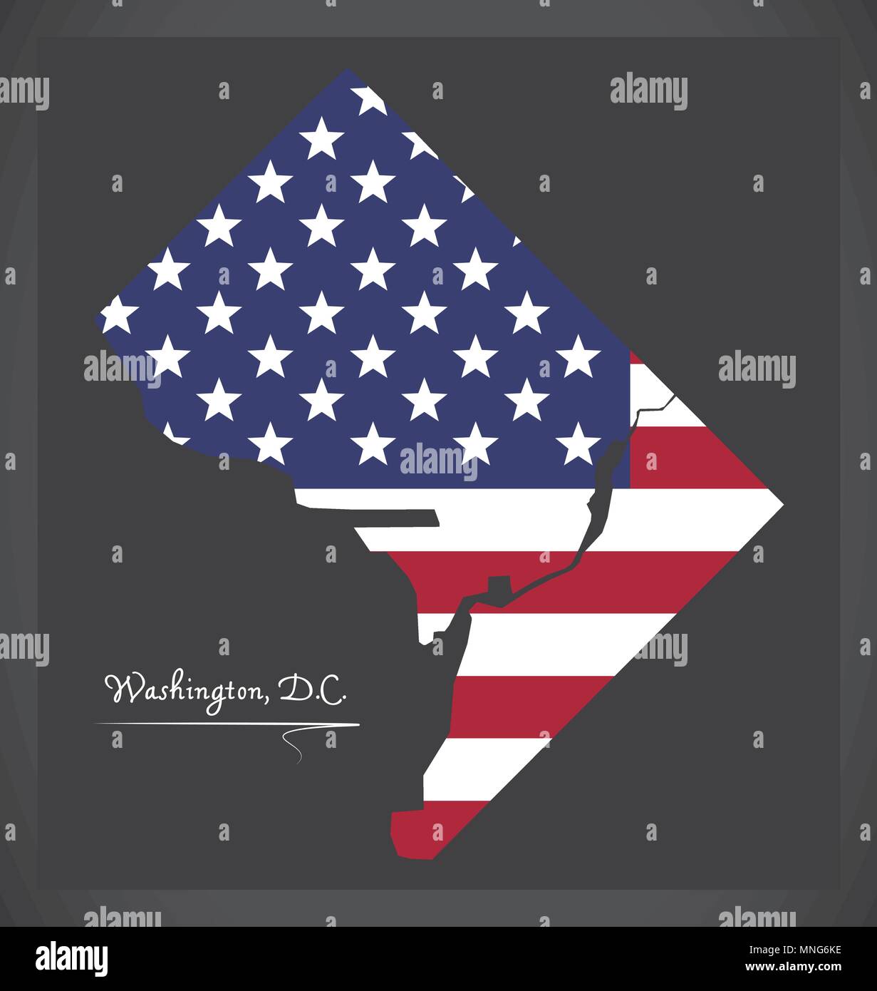 Flag dc Stock Vector Images - Alamy