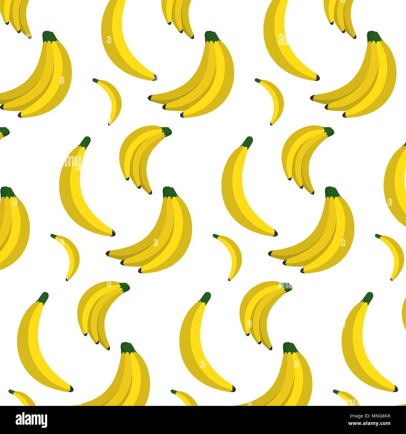 delicious bananas organic fruits background Stock Vector Image & Art ...