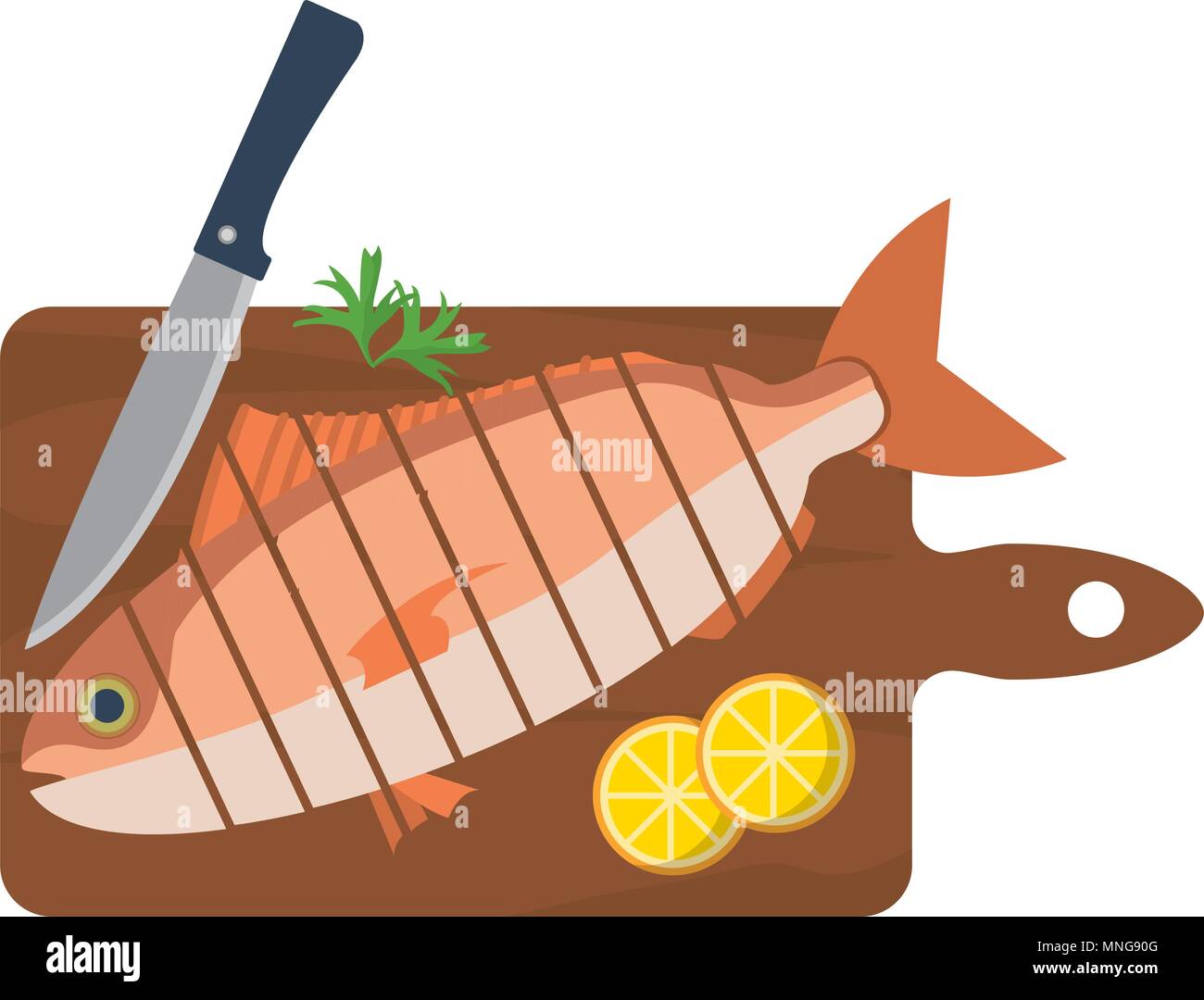 https://c8.alamy.com/comp/MNG90G/chopped-fish-with-lemon-and-knife-in-the-cutting-board-MNG90G.jpg