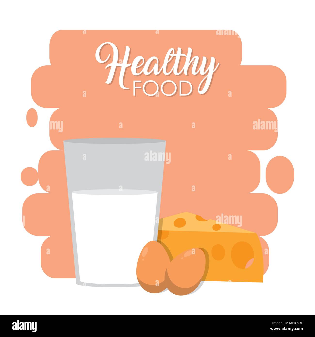 Healthy food concept Stock Vector Image & Art - Alamy