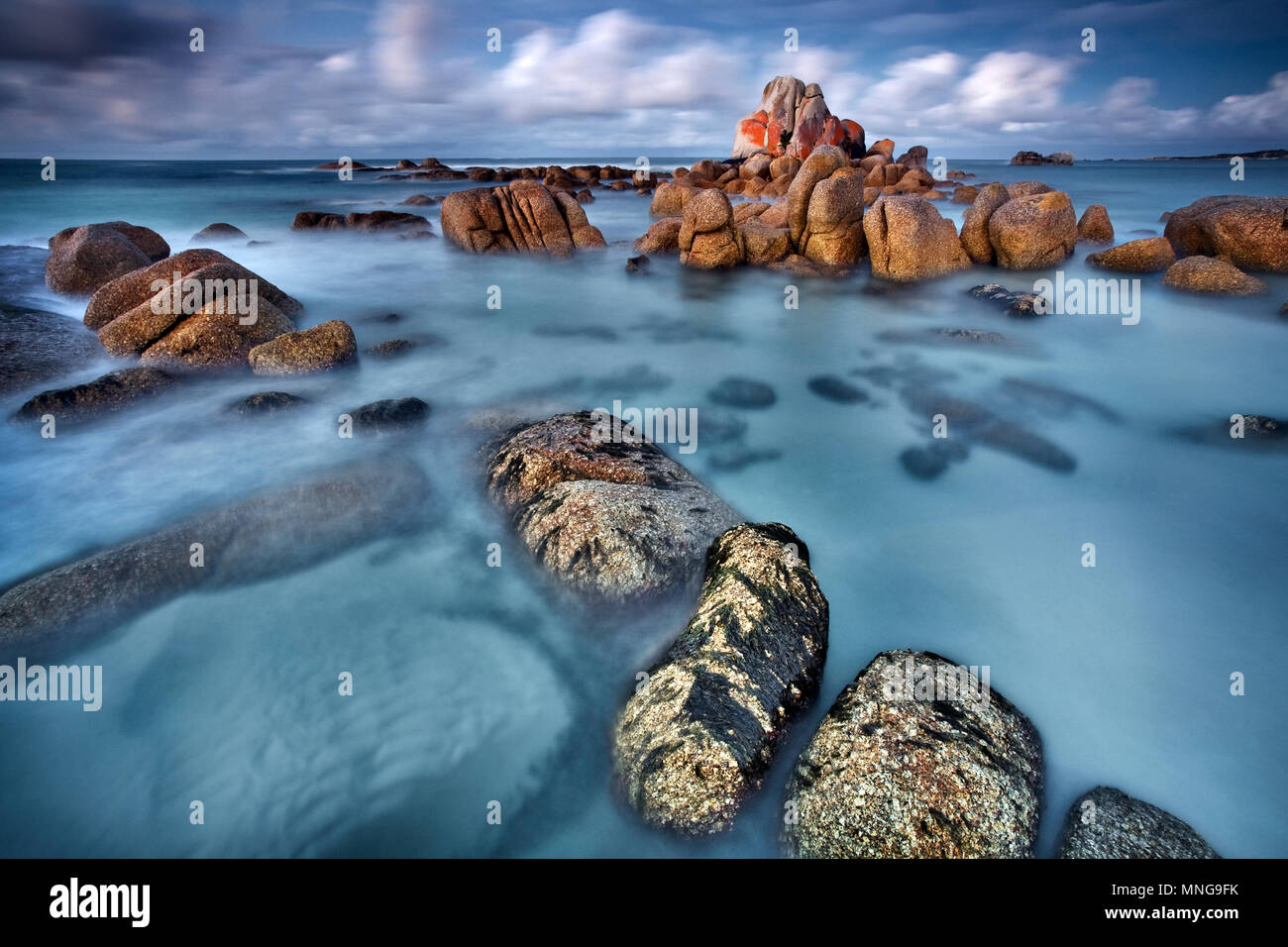 Mount William National Park, Bay of Fires Tasmania Stock Photo