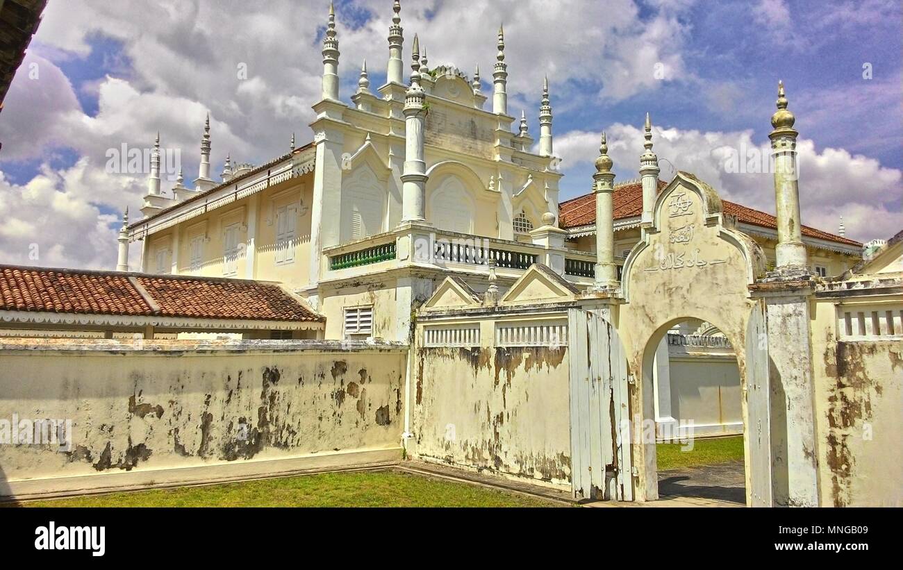 Old Palace in Malaysia Stock Photo
