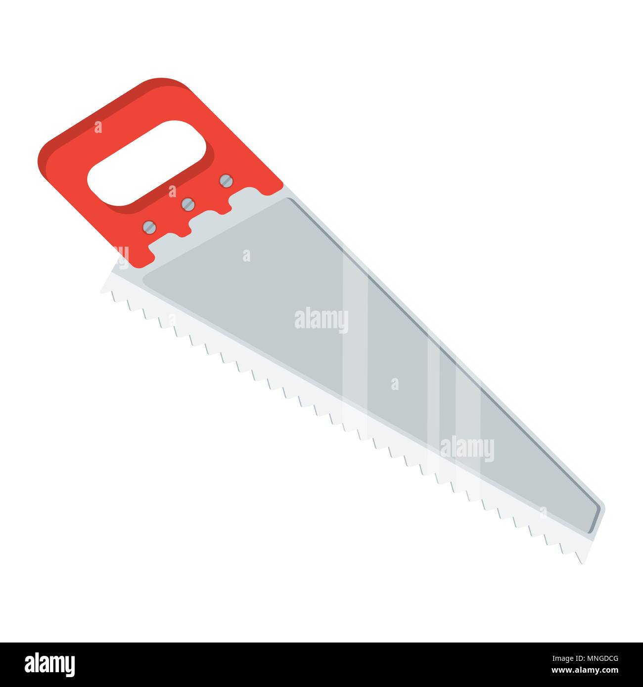 tools for repair saw Stock Vector