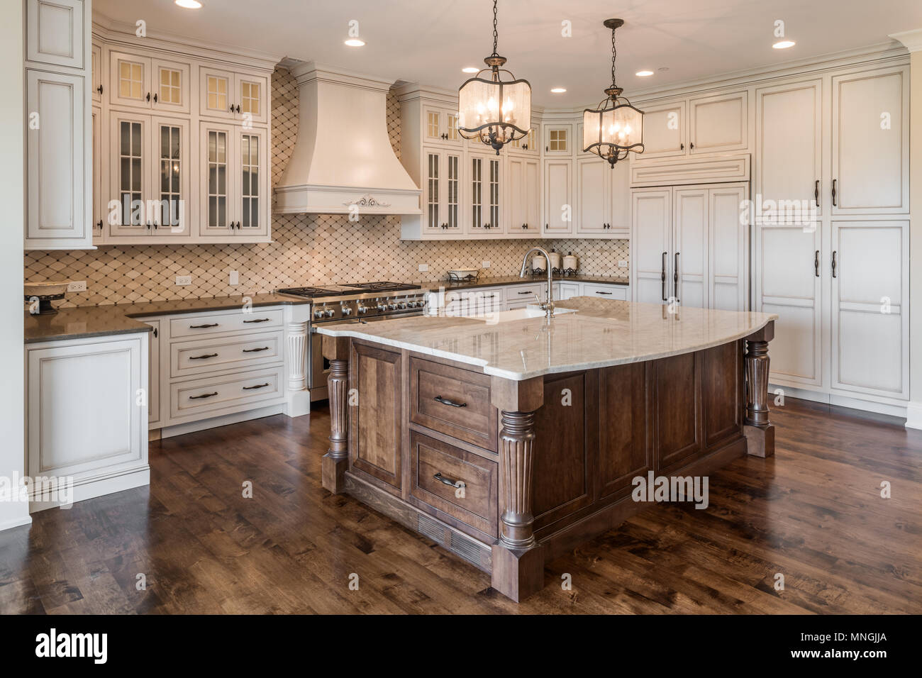 Interior of newly constructed suburban residence Stock Photo - Alamy - Suburban Apartment Interior Decorating Ideas