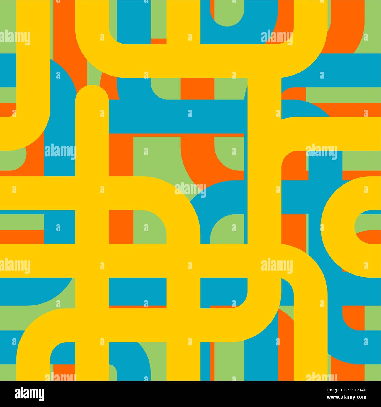 Linear pattern seamless. Line abstract background. Vector illustration Stock Vector