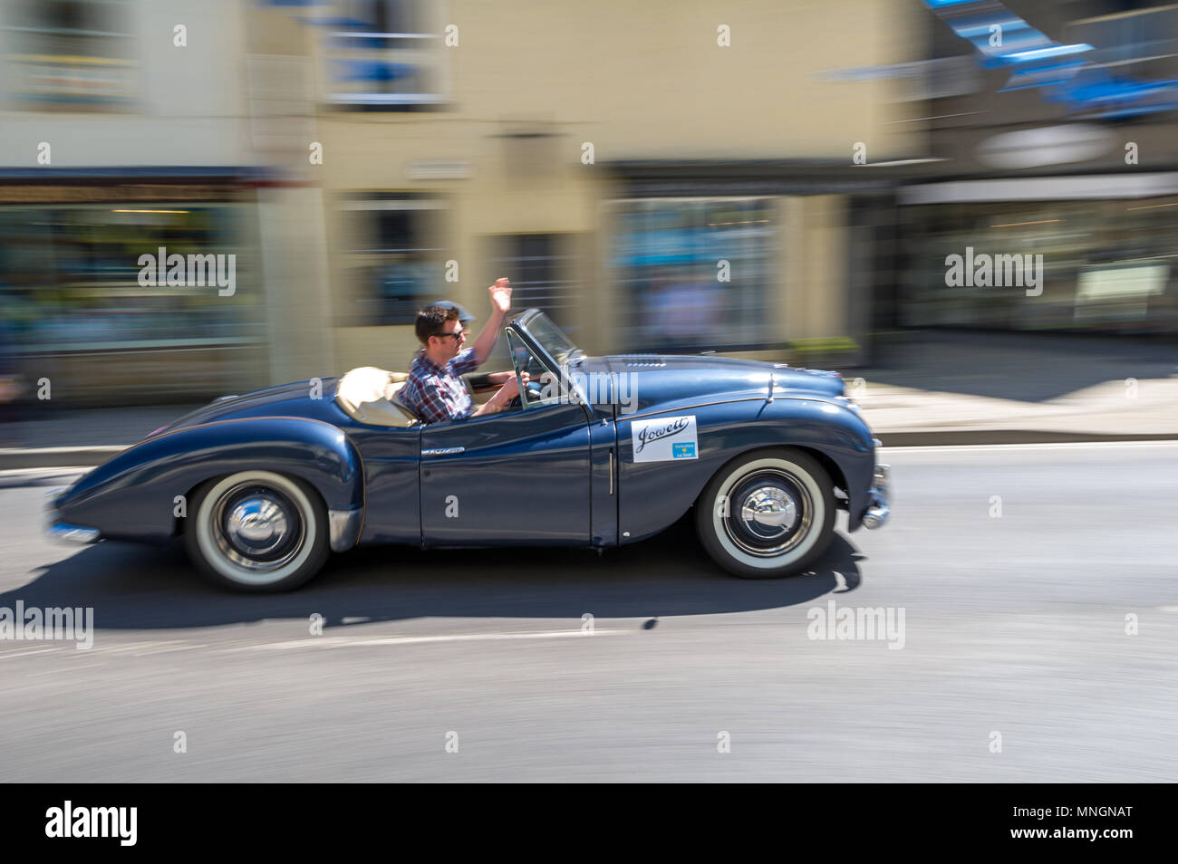 The Jowett Jupiter A S Open Top British Sports Car Stock Photo Alamy