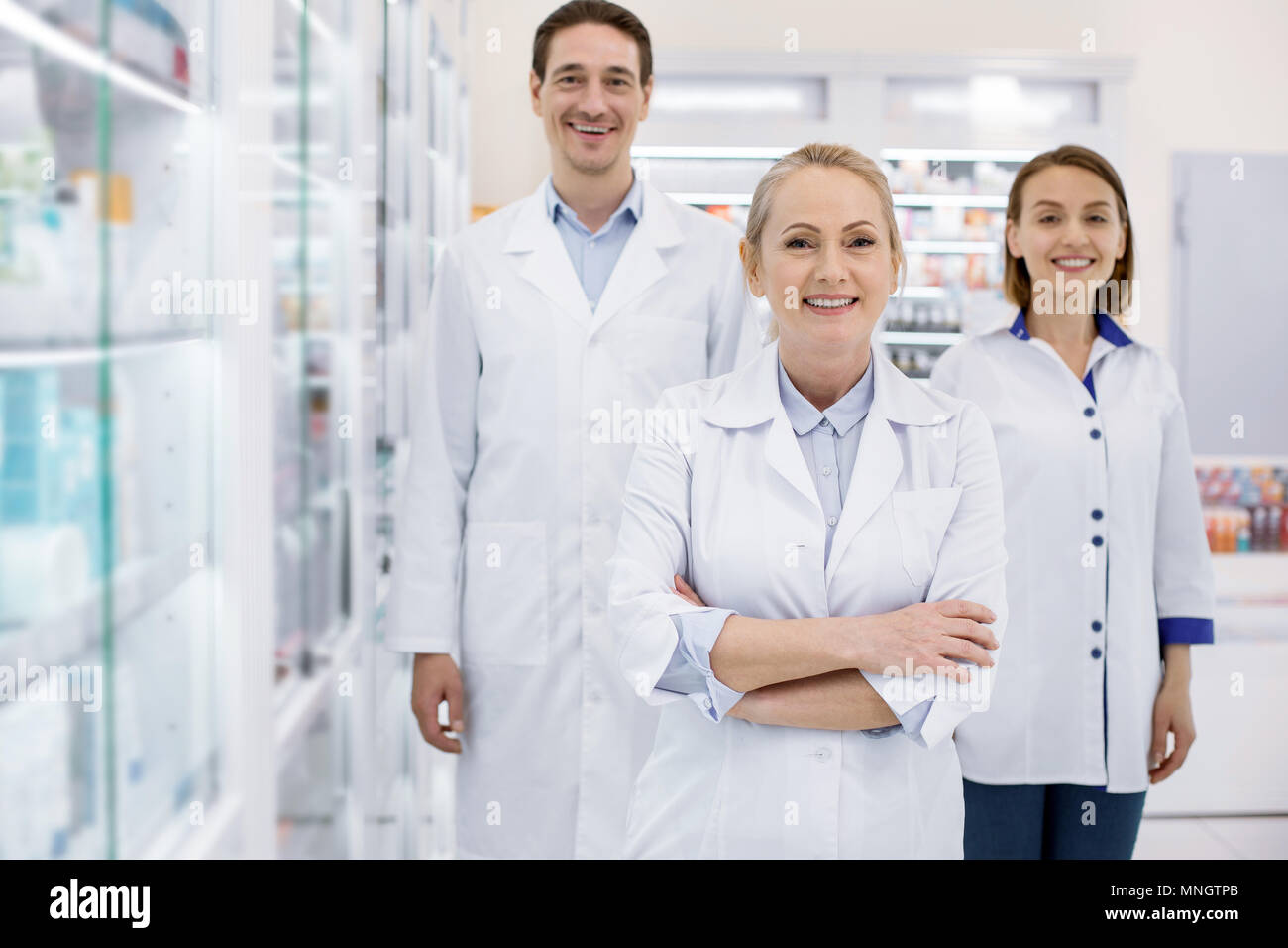 Pharmacy team hi-res stock photography and images - Alamy