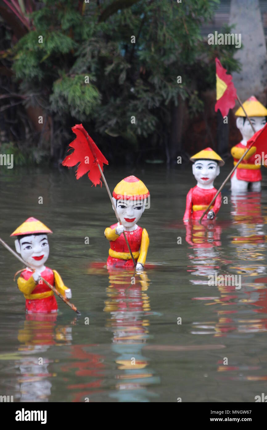Vietnamese water puppets Stock Photo Alamy