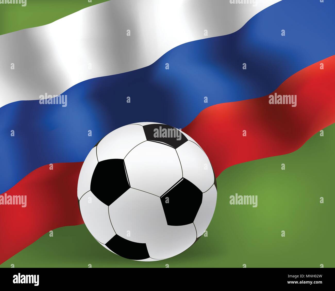 Soccer World Cup 2018 Russia Stock Vector Images Alamy 5316