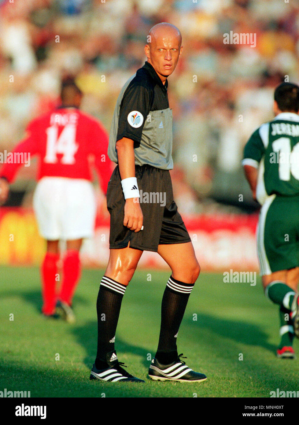 Football Stade du Pays de Charleroi Charleroi Belgium, 17/06/2000 Euro